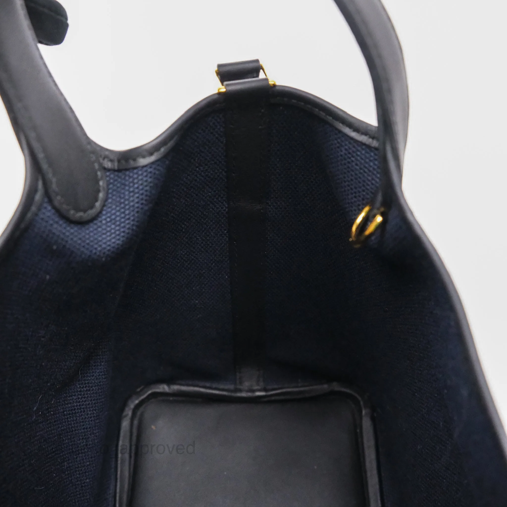 Hermes Picotin Lock 18 Cargo Pockets Bleu Marine 78 Black Gold Hardware