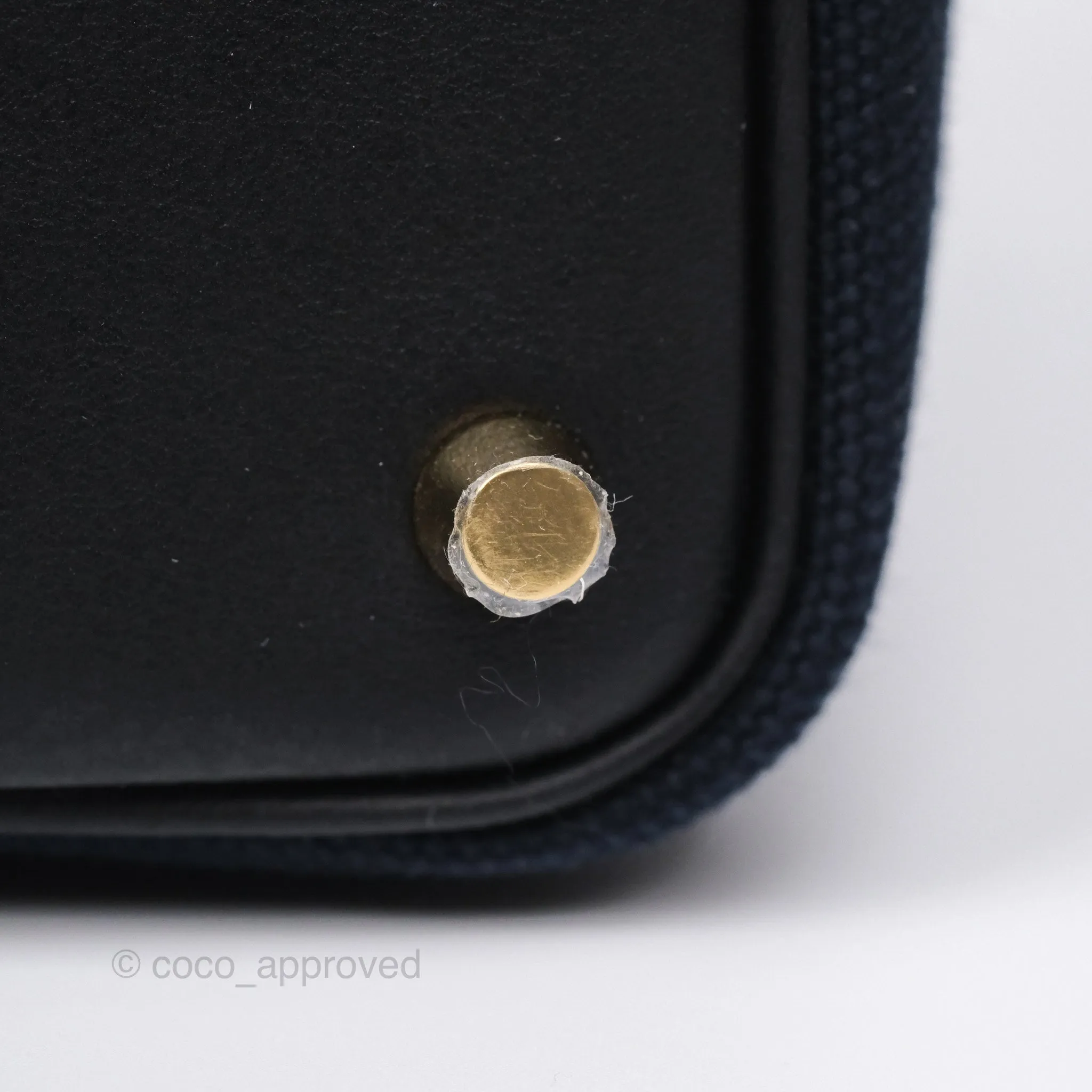 Hermes Picotin Lock 18 Cargo Pockets Bleu Marine 78 Black Gold Hardware