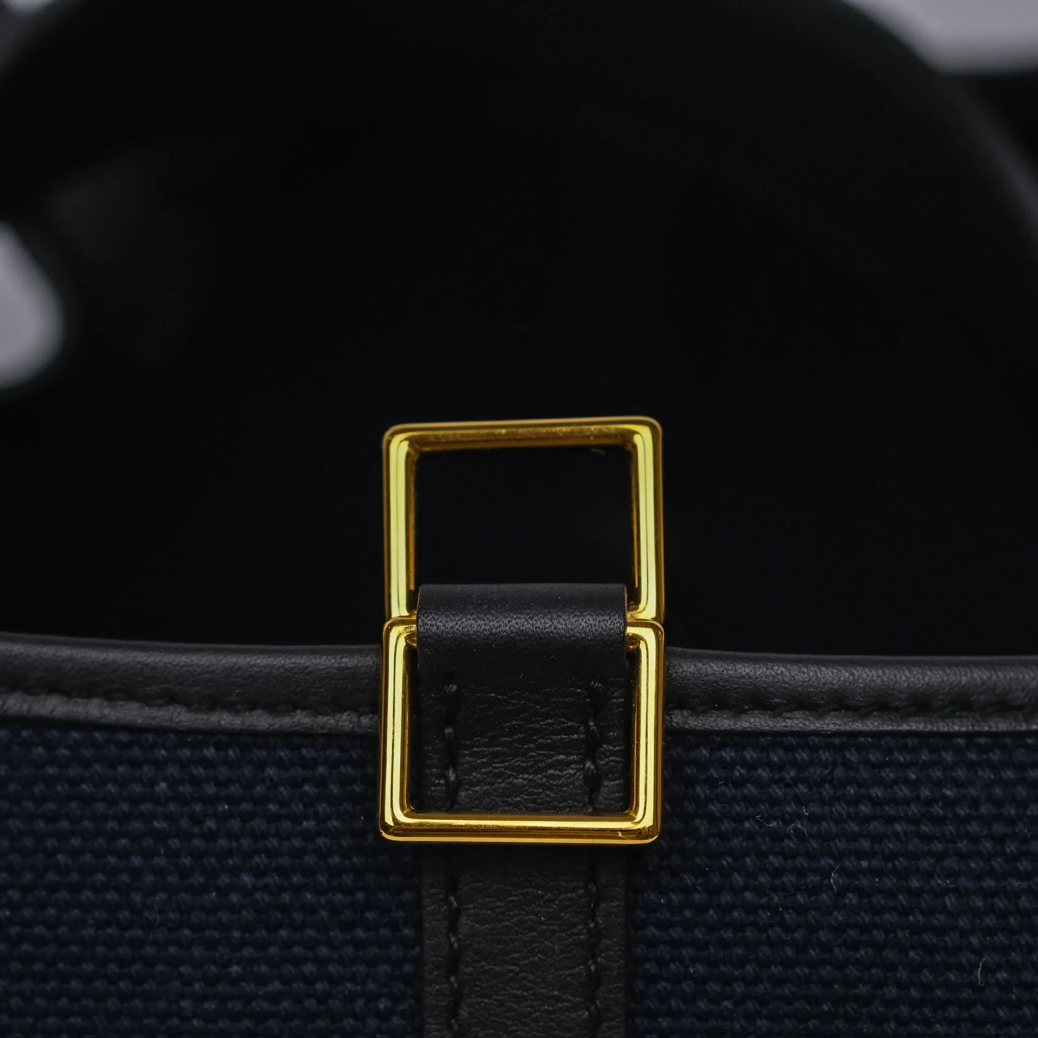 Hermes Picotin Lock 18 Cargo Pockets Bleu Marine 78 Black Gold Hardware