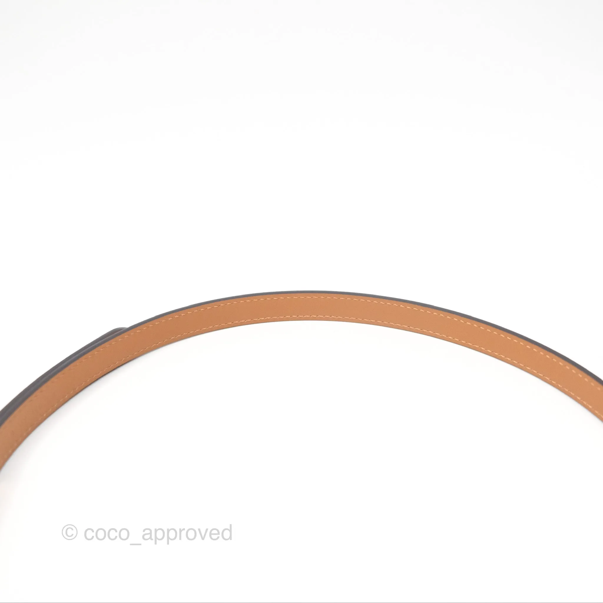 Hermes Pop H 15 Belt Gold Epsom Rose Gold Hardware