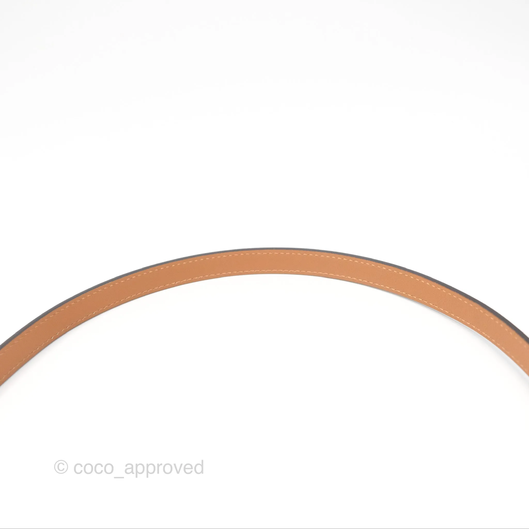 Hermes Pop H 15 Belt Gold Epsom Rose Gold Hardware