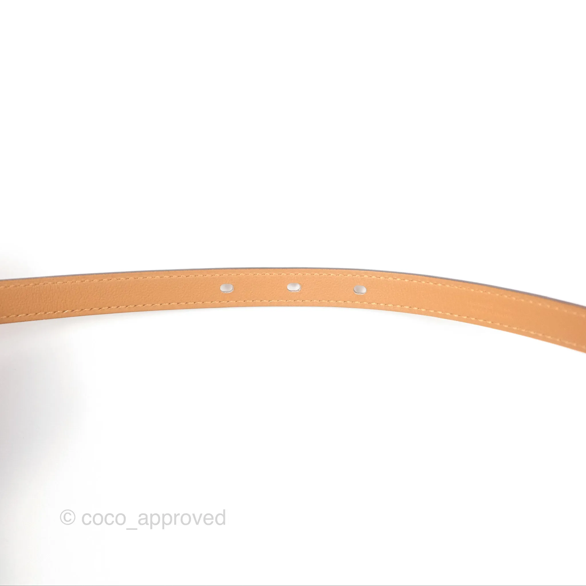 Hermes Pop H 15 Belt Gold Epsom Rose Gold Hardware