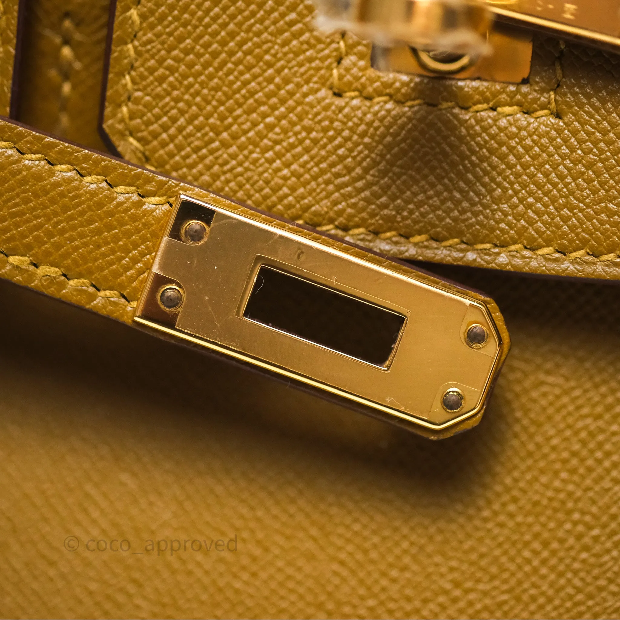 Herms Birkin 25 Sellier Bronze Dore U8 Madame Gold Hardware