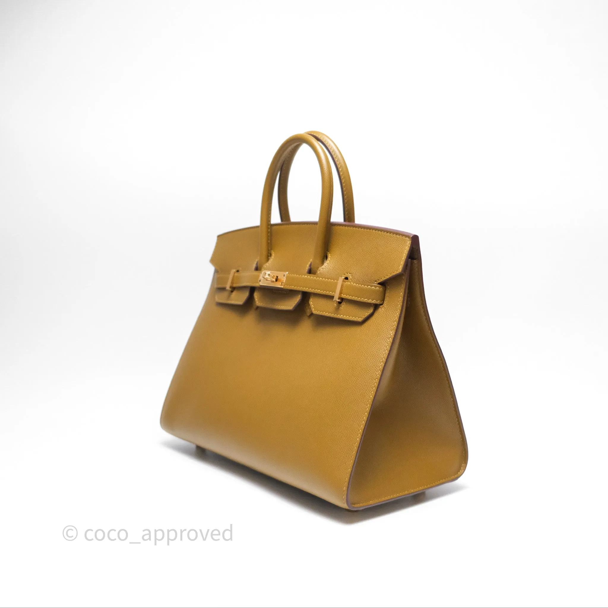 Herms Birkin 25 Sellier Bronze Dore U8 Madame Gold Hardware