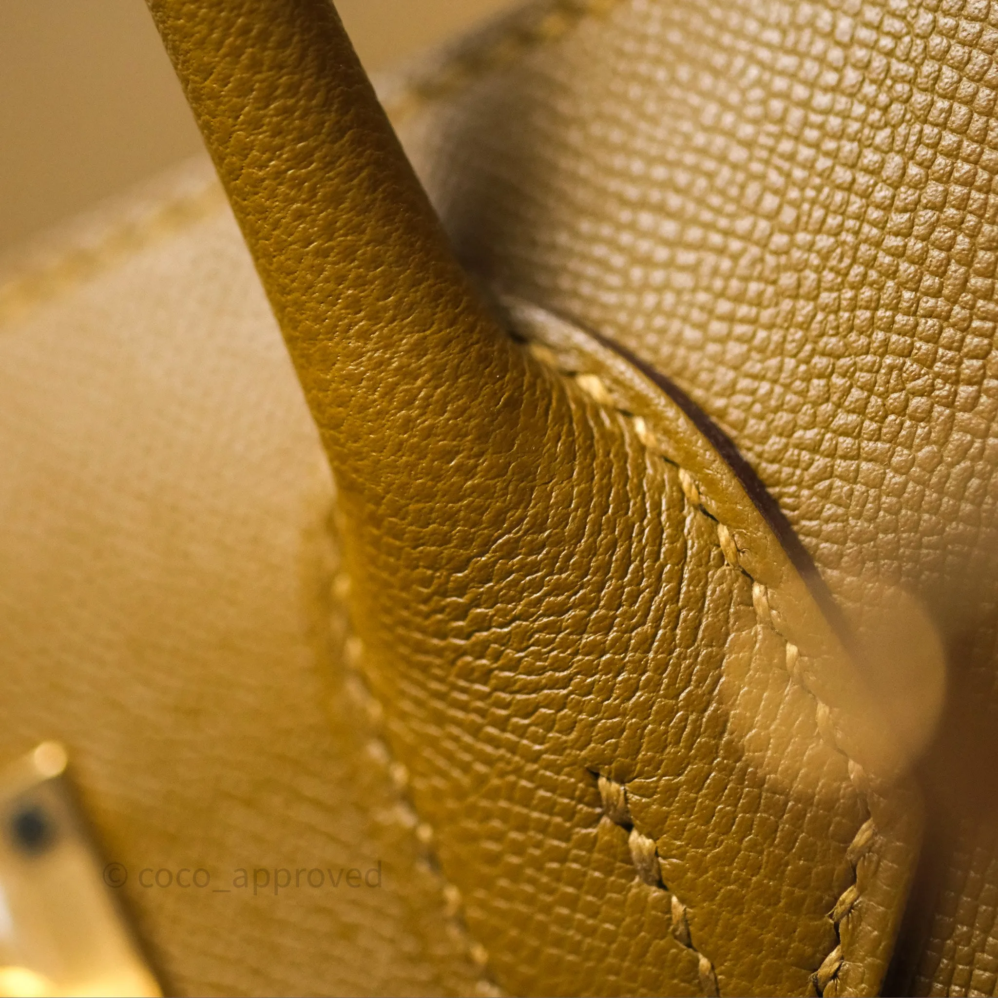 Herms Birkin 25 Sellier Bronze Dore U8 Madame Gold Hardware