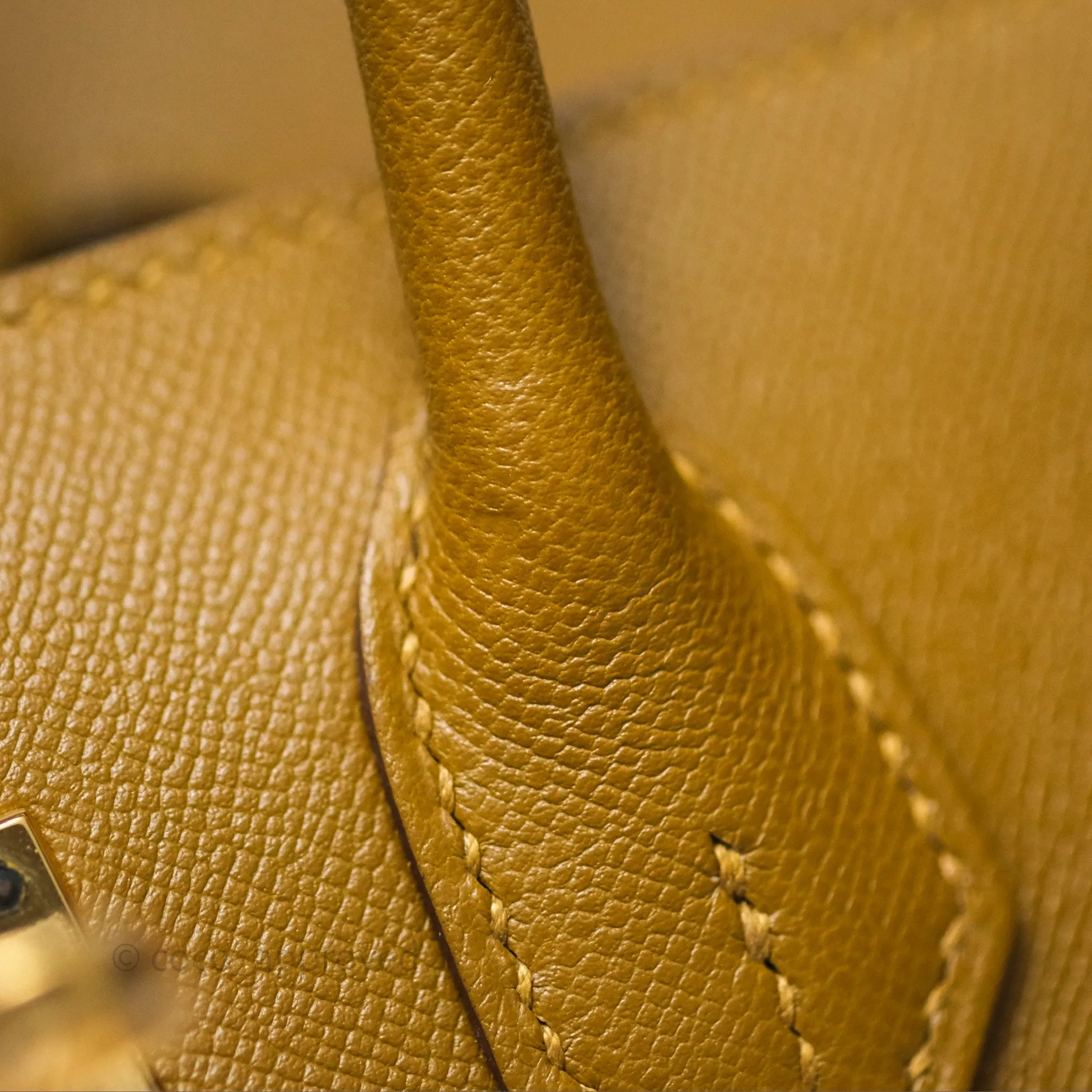 Herms Birkin 25 Sellier Bronze Dore U8 Madame Gold Hardware