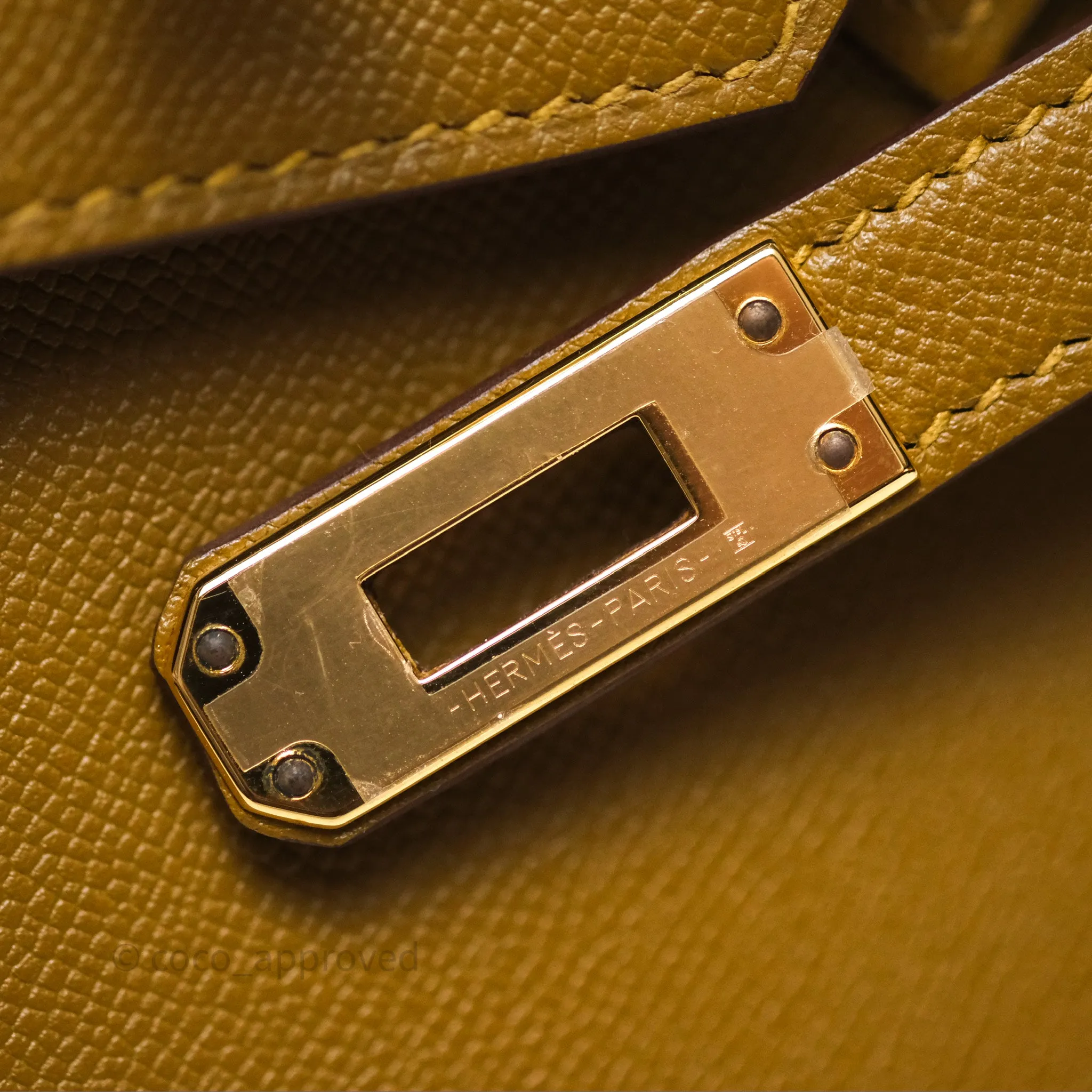 Herms Birkin 25 Sellier Bronze Dore U8 Madame Gold Hardware