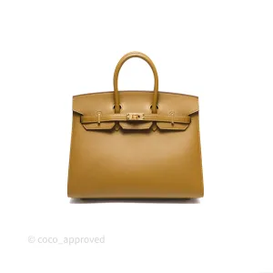 Herms Birkin 25 Sellier Bronze Dore U8 Madame Gold Hardware