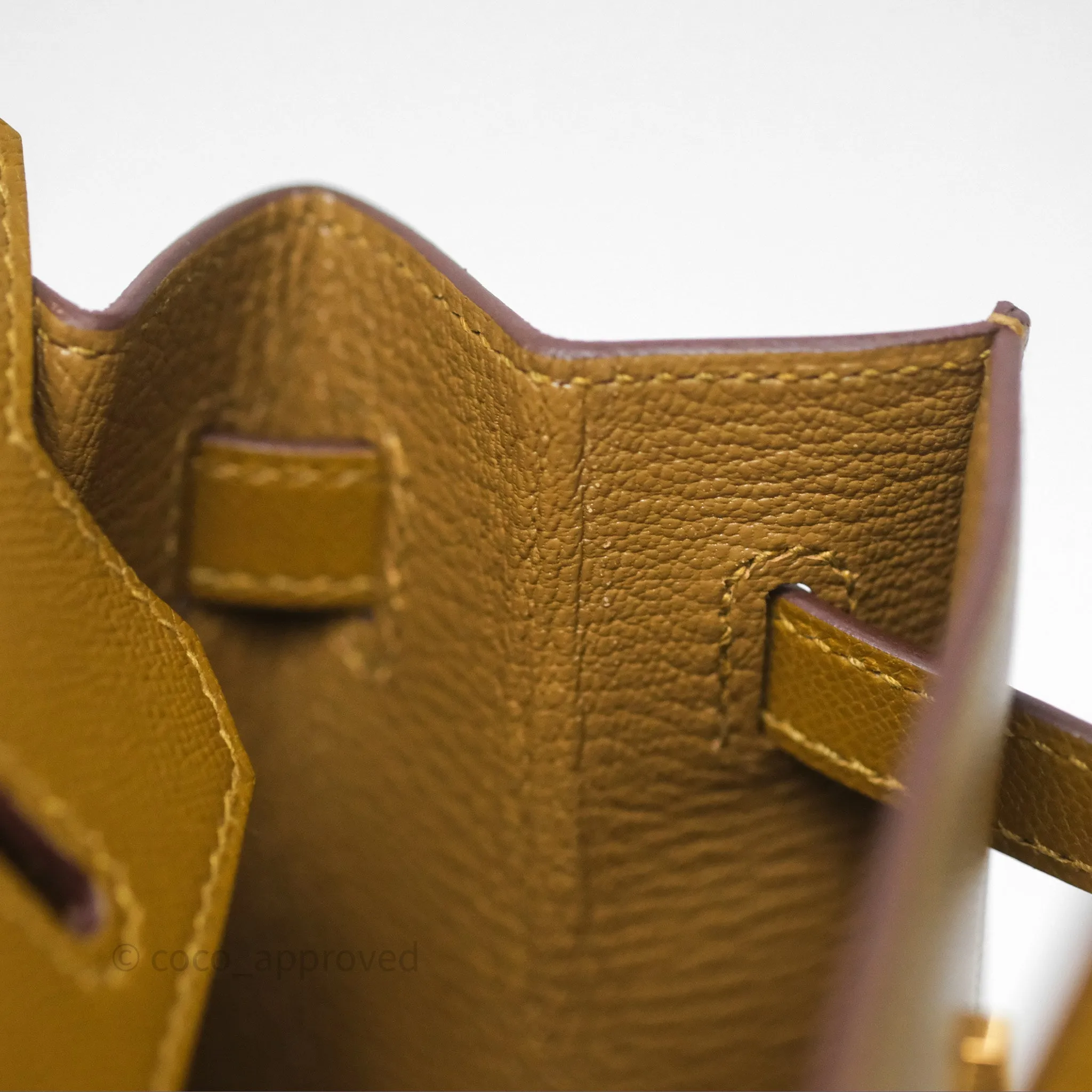Herms Birkin 25 Sellier Bronze Dore U8 Madame Gold Hardware