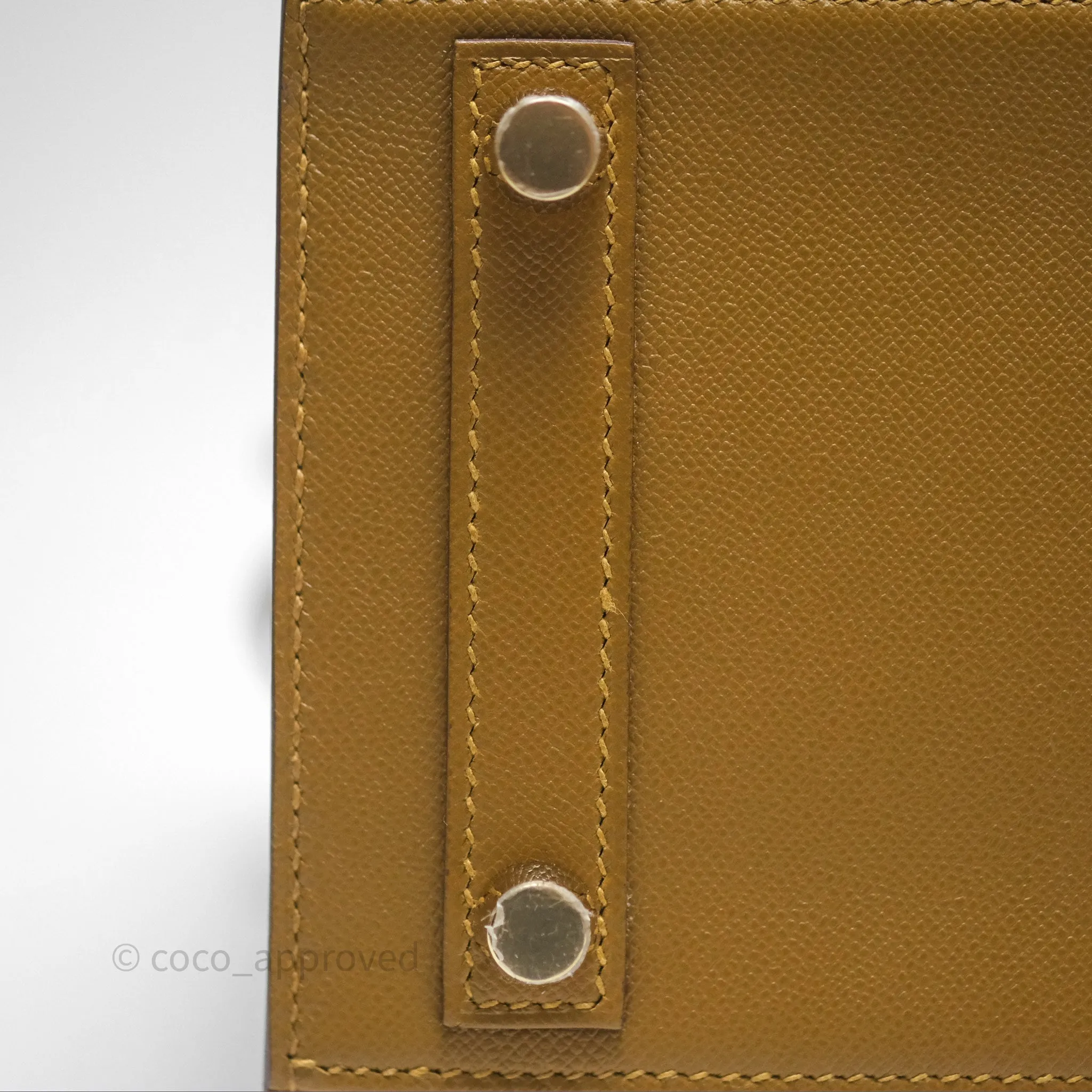 Herms Birkin 25 Sellier Bronze Dore U8 Madame Gold Hardware
