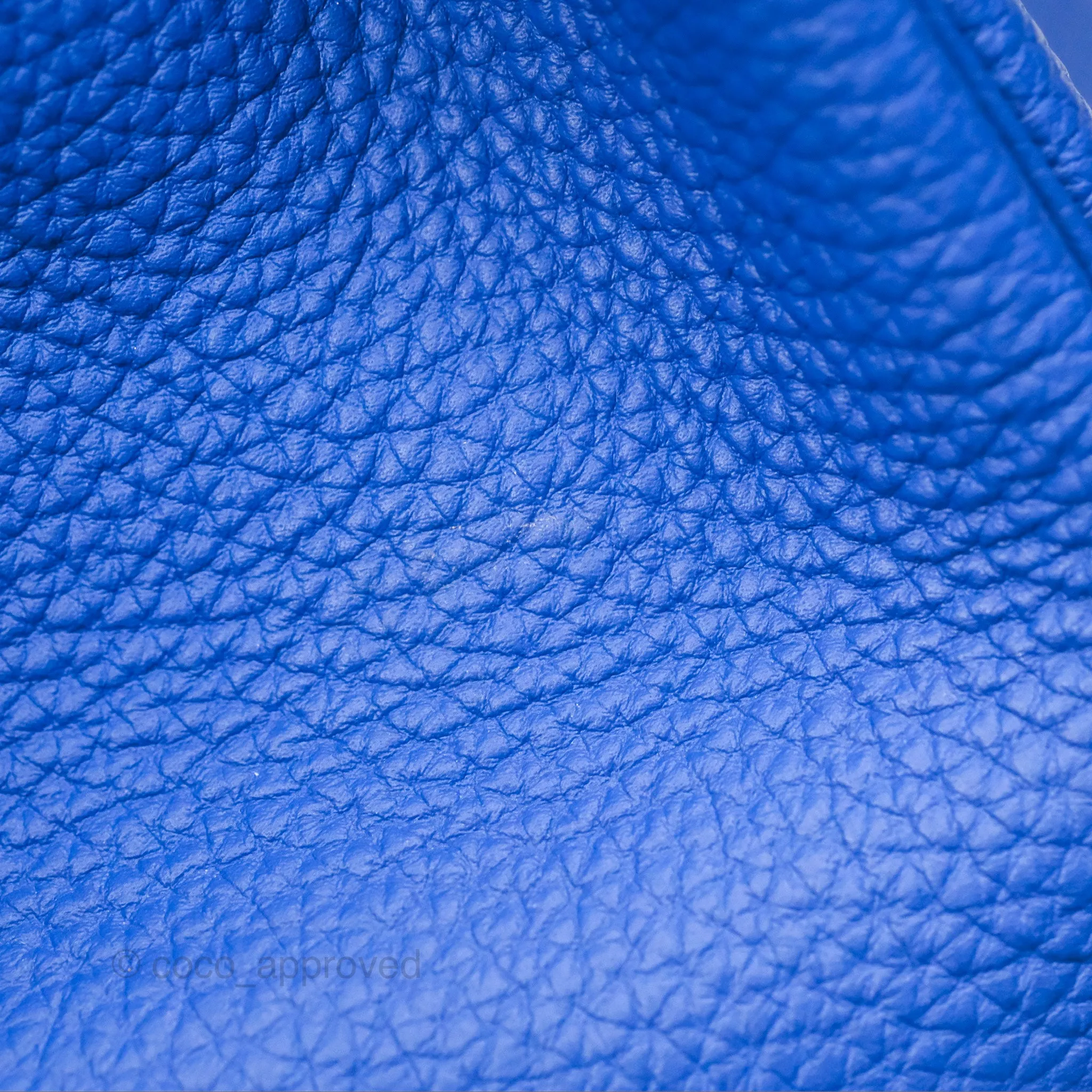 Herms Birkin 30 Retourne HSS Blue Gris Clemence Brushed Gold Hardware