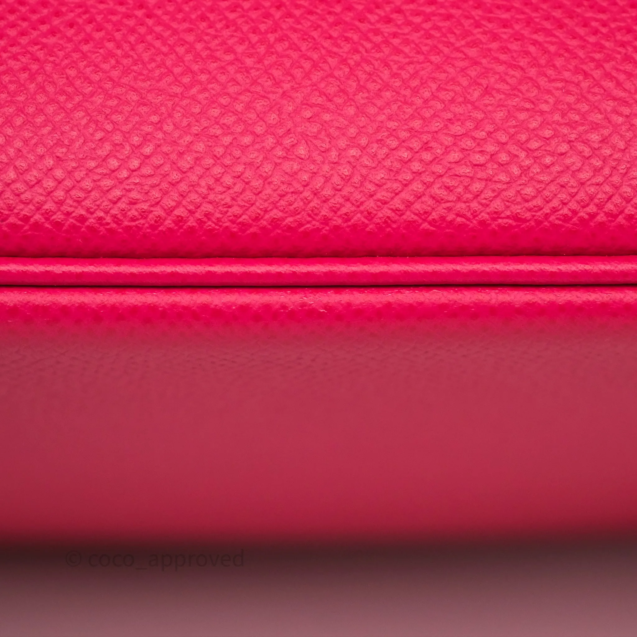Herms Birkin Retourne 30 Rose Extreme I6 Epsom Gold Hardware