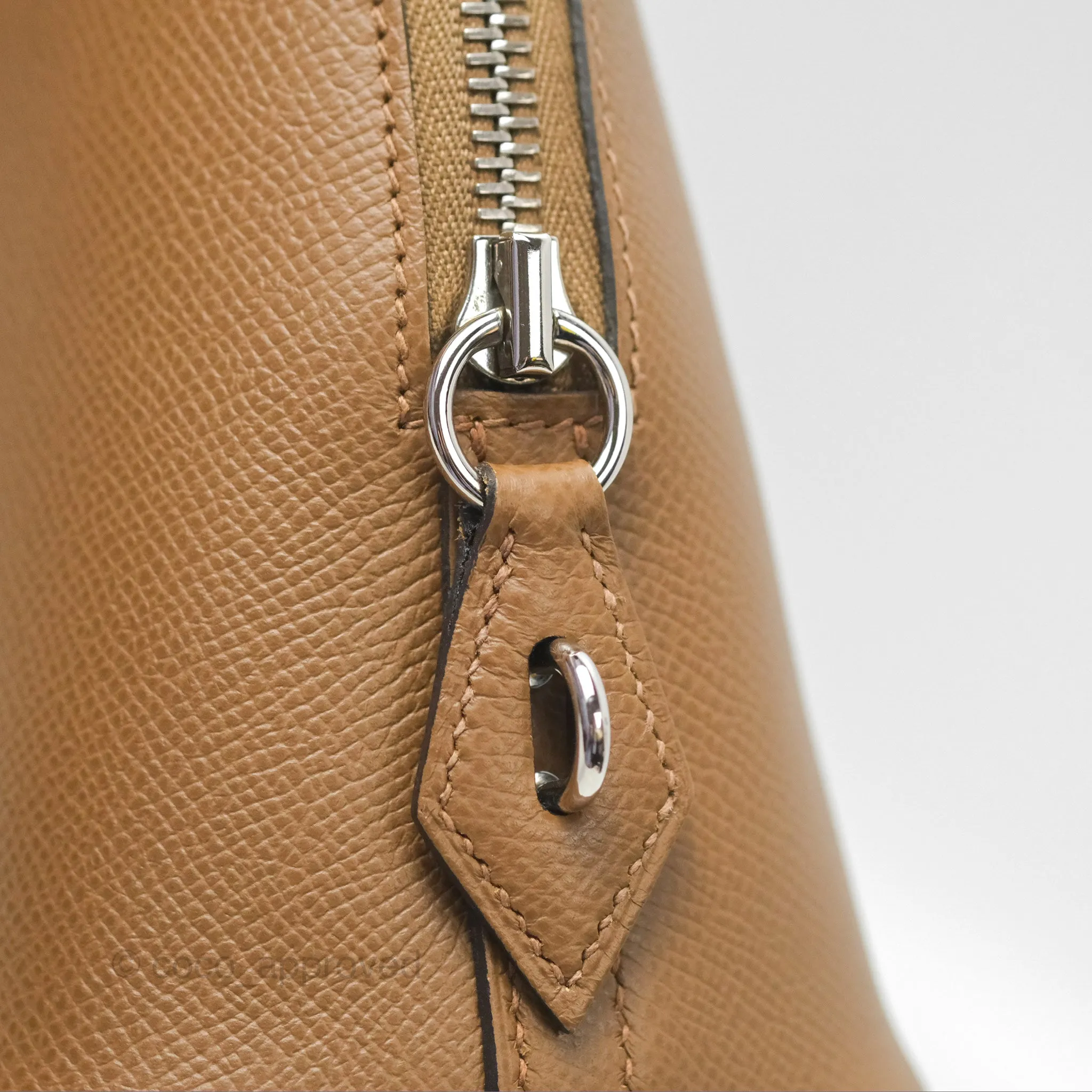Herms Bolide 1923 25 Alezan Epsom Palladium Hardware