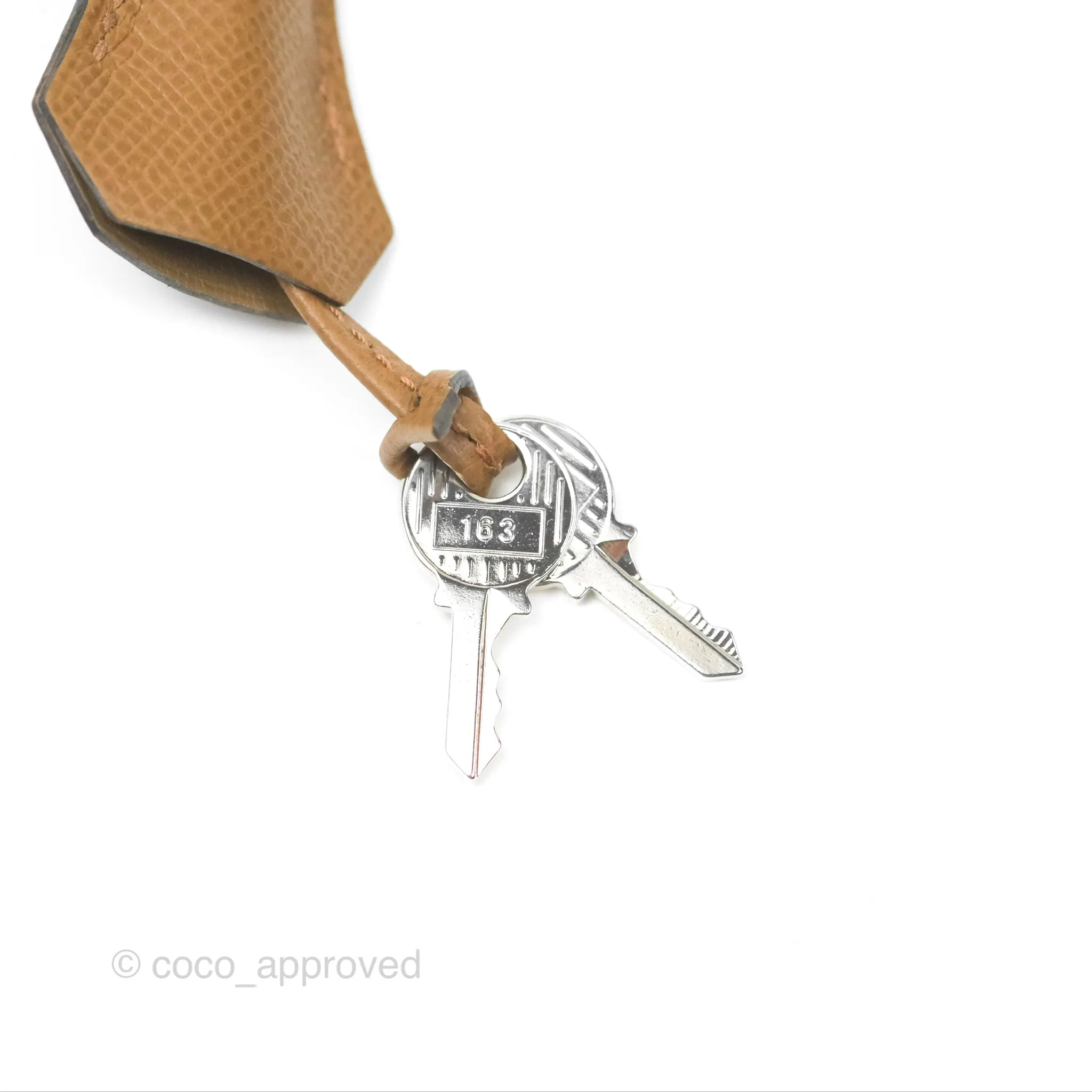 Herms Bolide 1923 25 Alezan Epsom Palladium Hardware