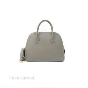 Herms Bolide 1923 25 Gris Meyer 0L Evercolor Gold Hardware