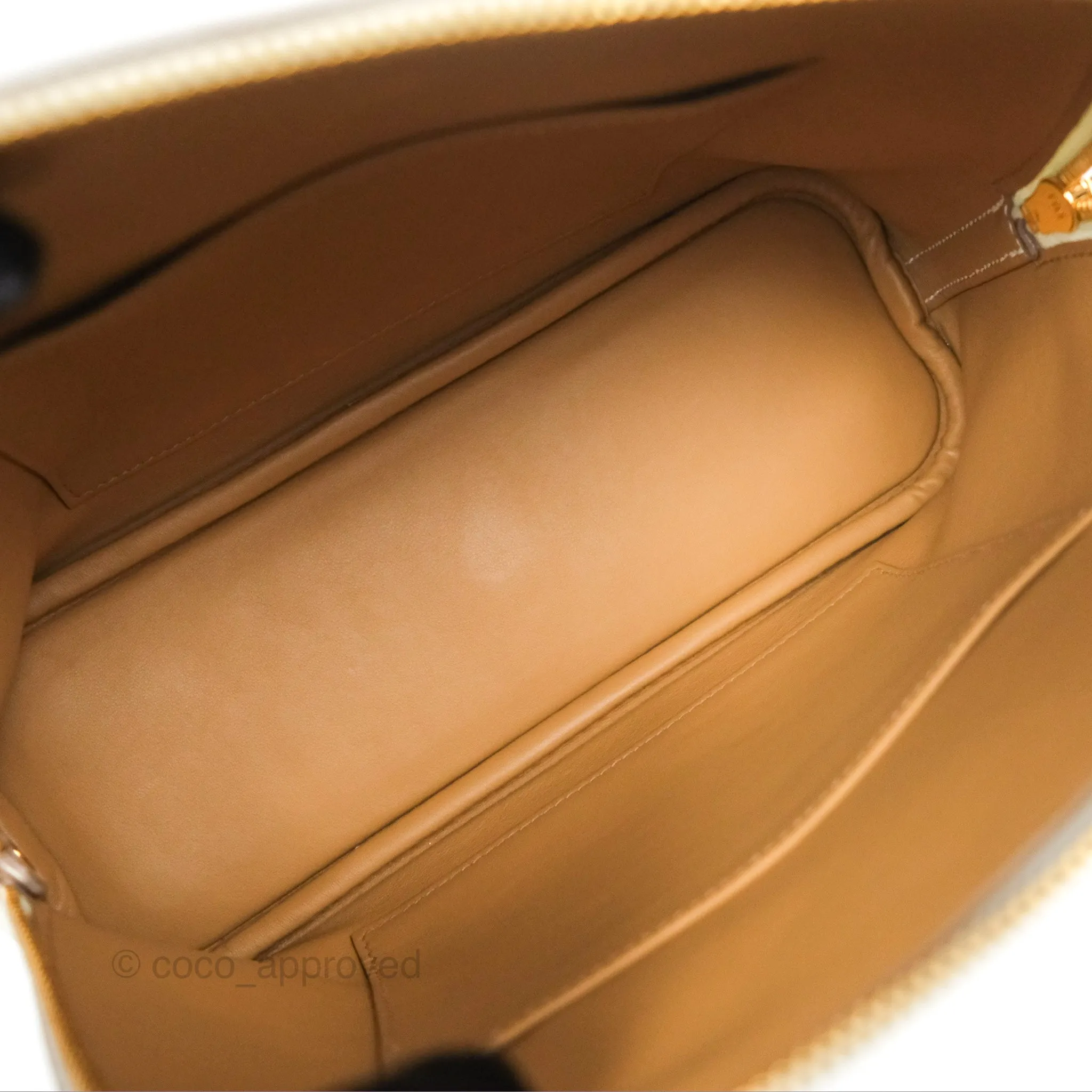 Herms Bolide 1923 25 Mushroom 0T/Biscuit 48 Evercolor Gold Hardware