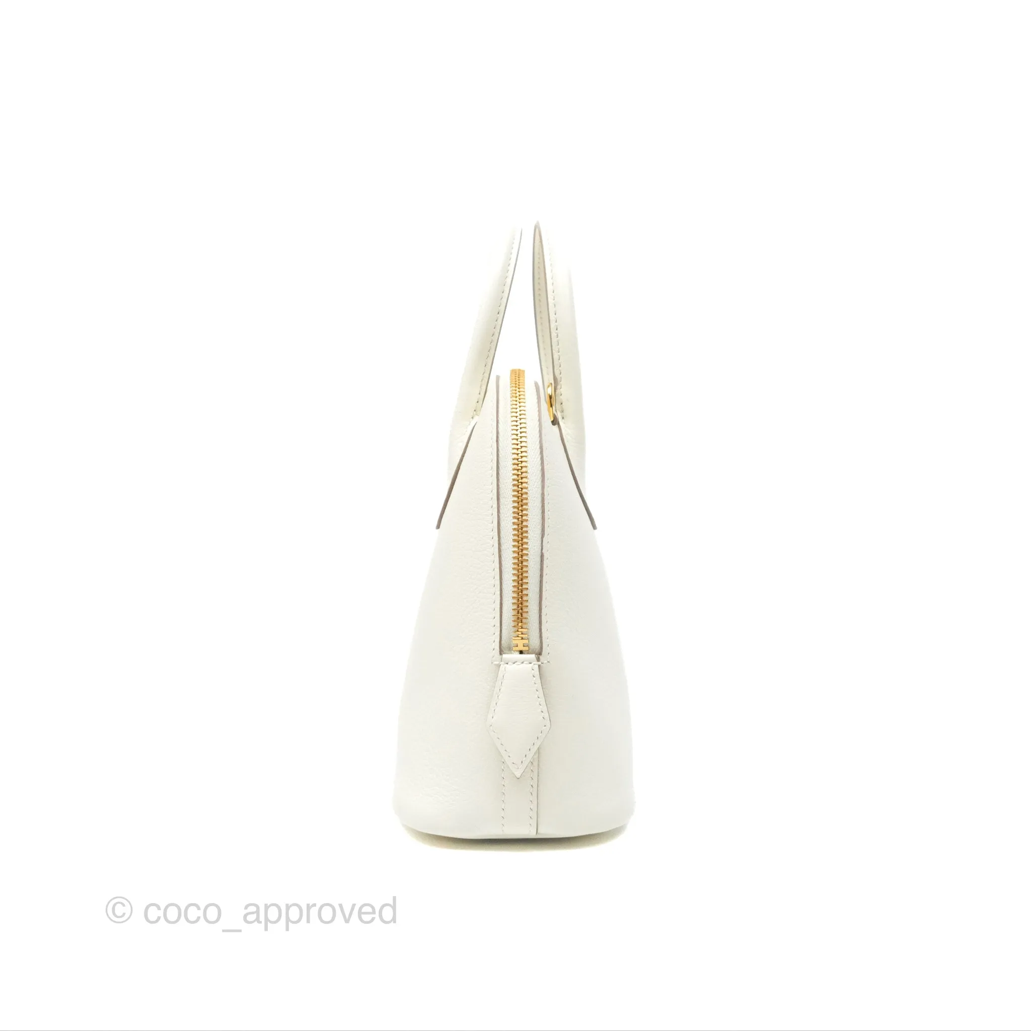 Herms Bolide 1923 25 Mushroom 0T/Biscuit 48 Evercolor Gold Hardware