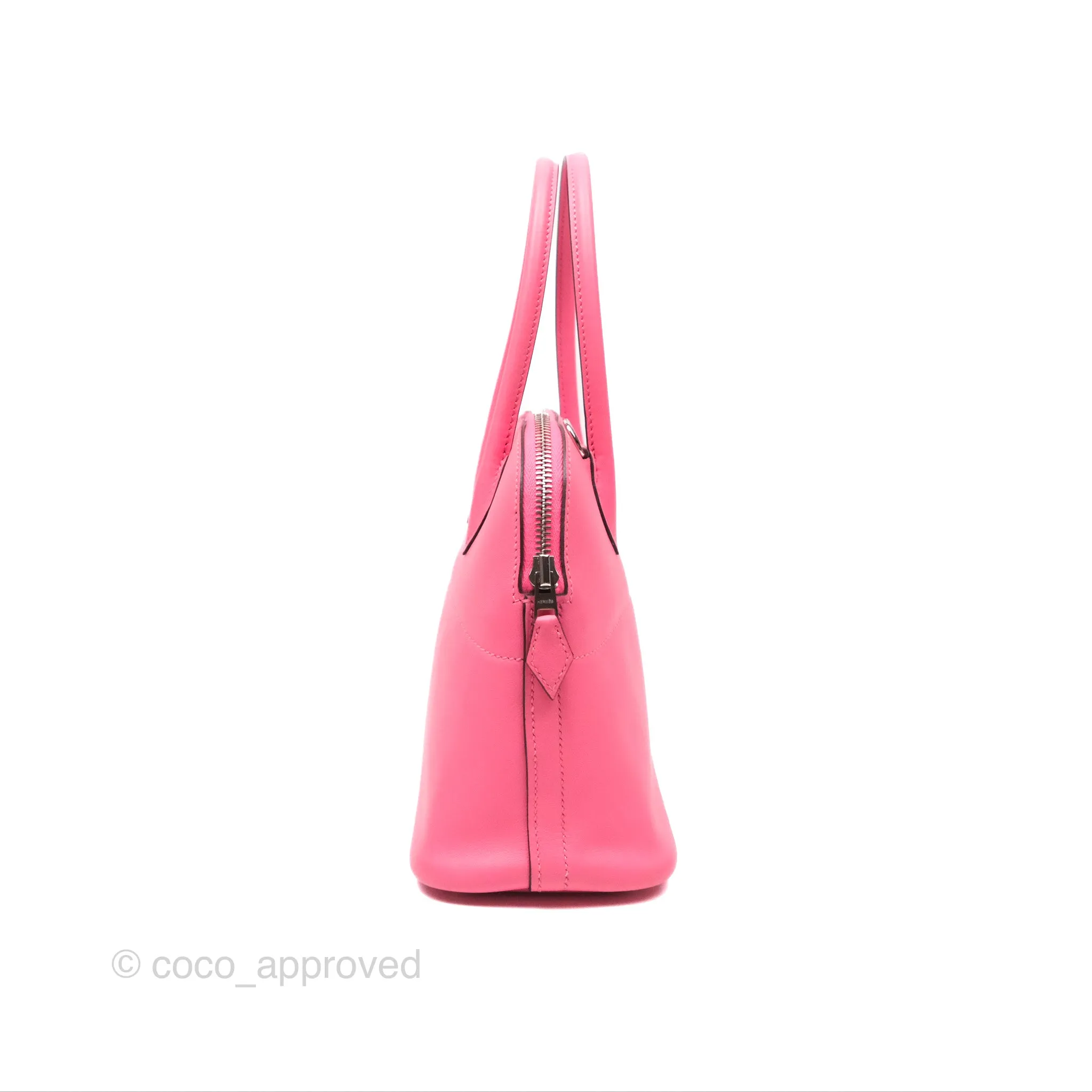 Herms Bolide 27 Rose Azale 8W Swift Palladium Hardware
