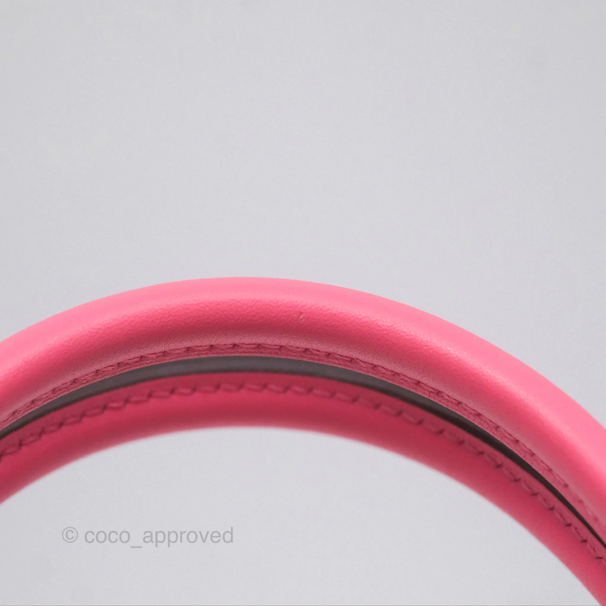 Herms Bolide 27 Rose Azale 8W Swift Palladium Hardware