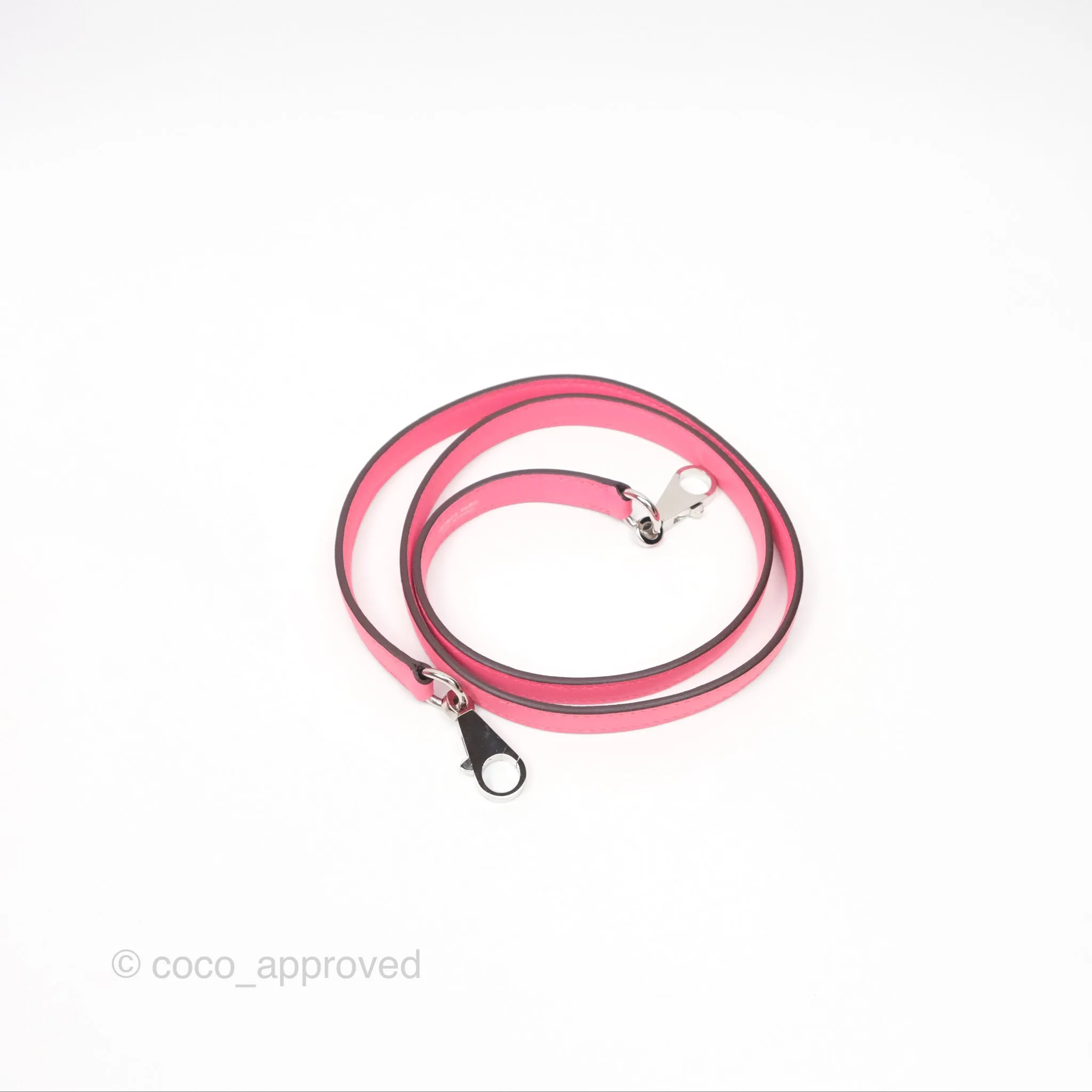 Herms Bolide 27 Rose Azale 8W Swift Palladium Hardware