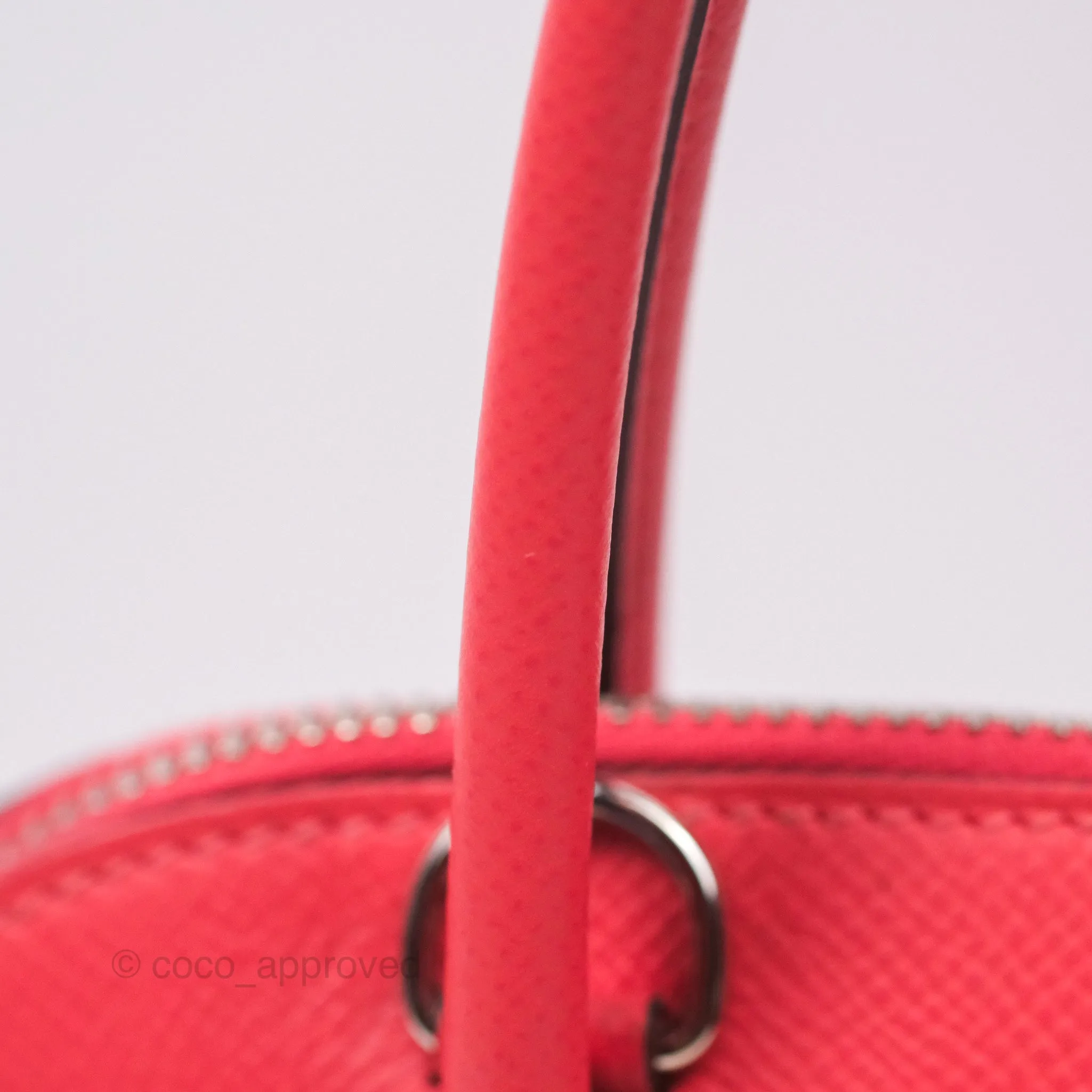 Herms Bolide 27 Rose Jaipur T5 Epsom Palladium Hardware