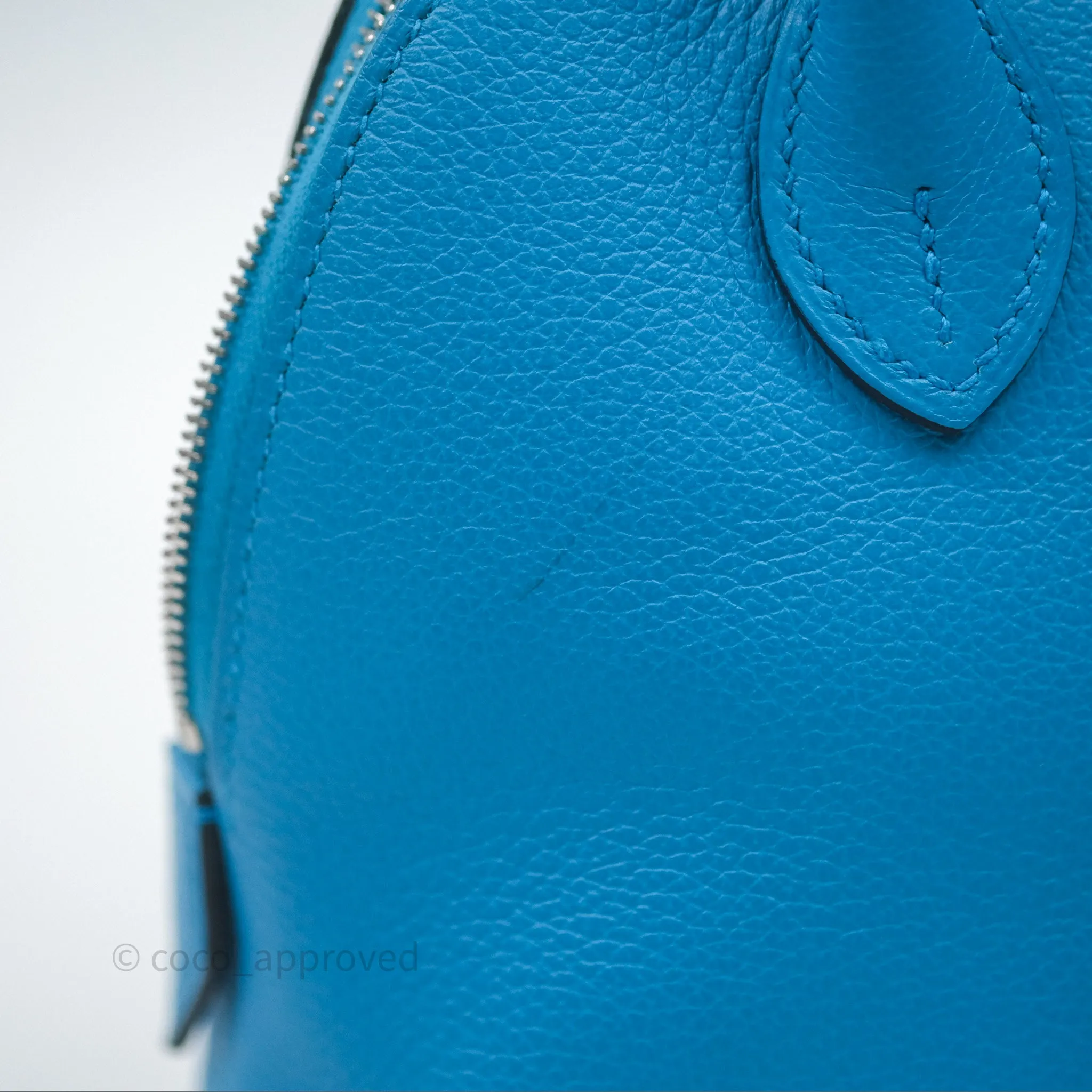 Herms Bolide Mini 1923 Bleu Frida 0F/ Rose Mexico 0D Evercolor Palladium Hardware