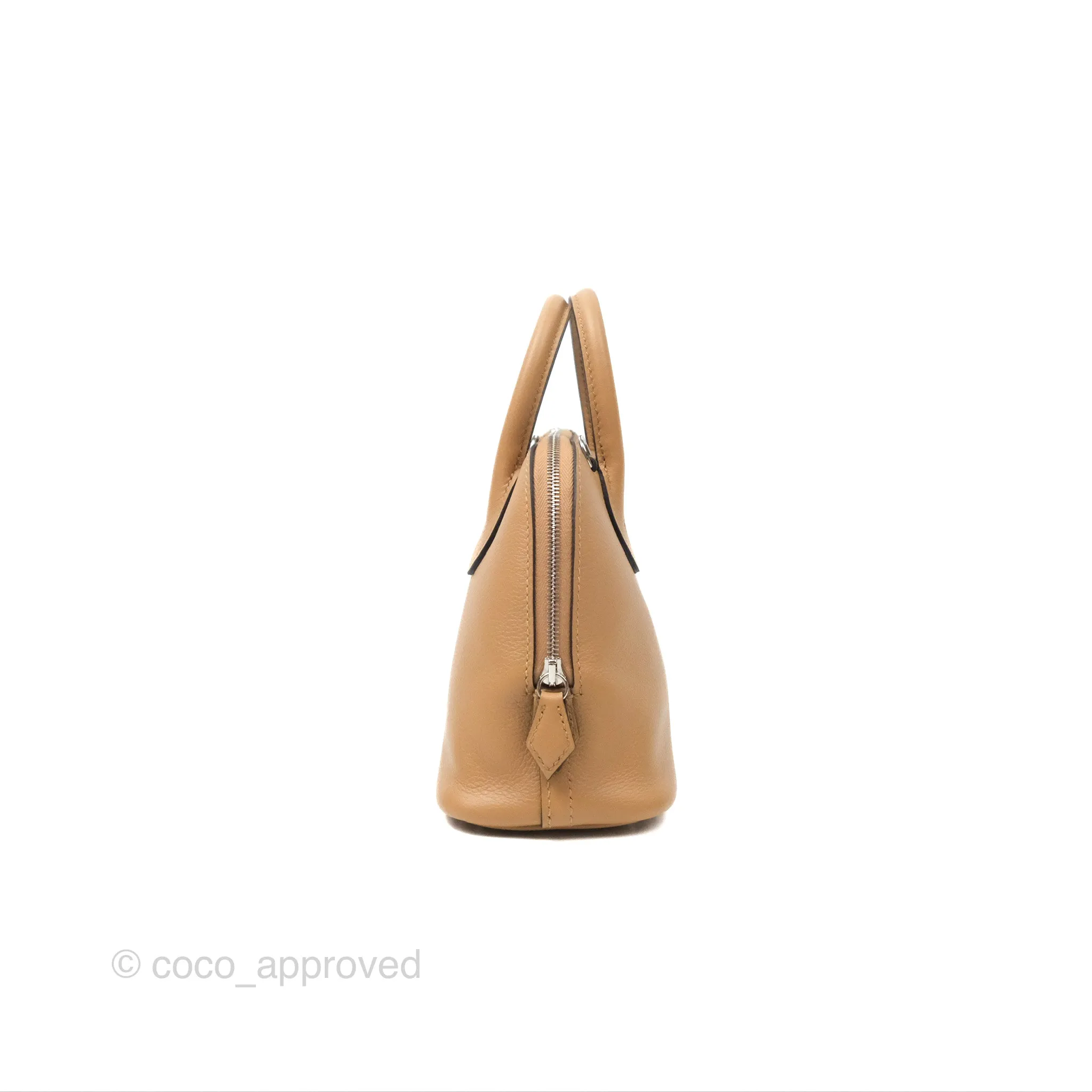Herms Bolide Mini 1923 Chai 0M Evercolor Palladium Hardware