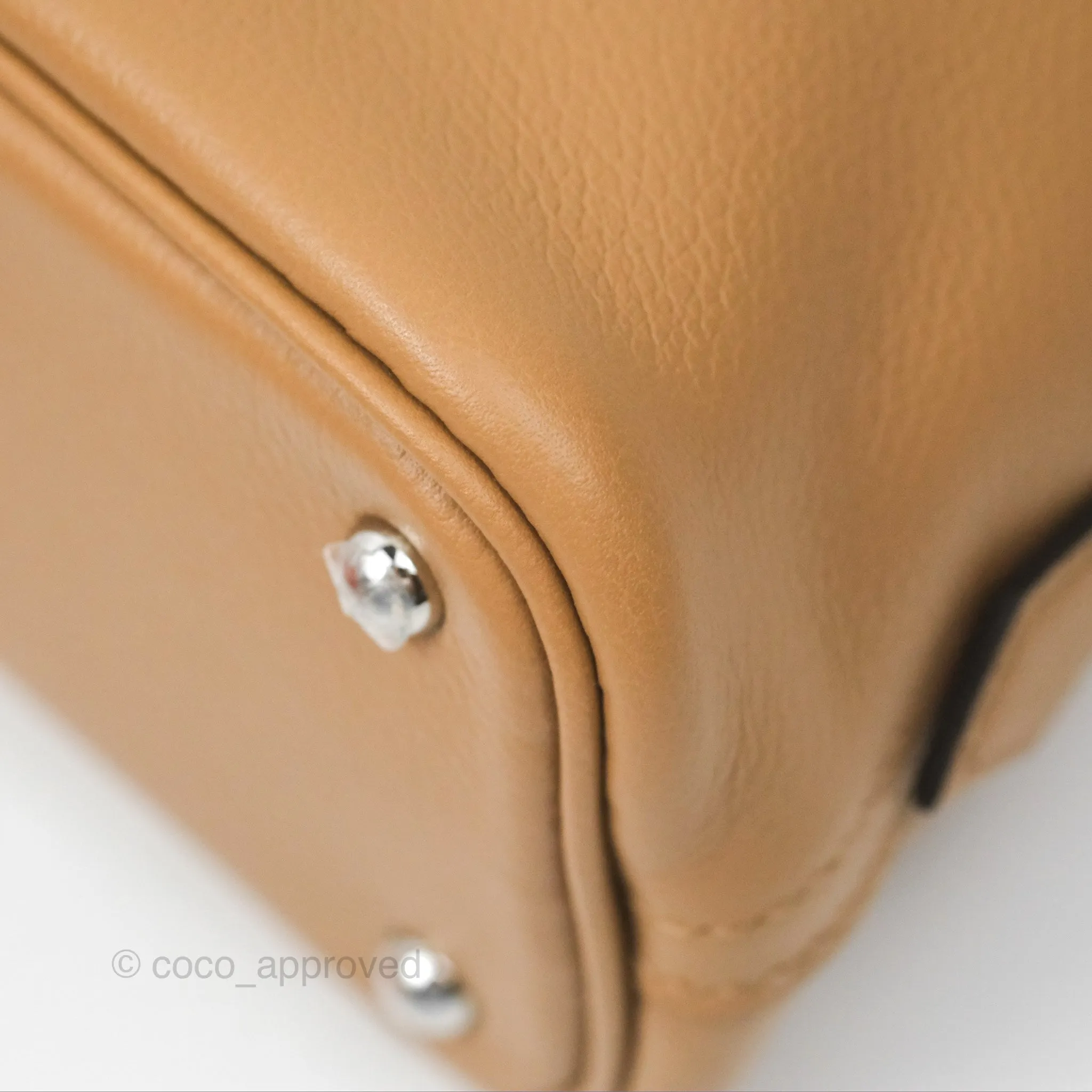 Herms Bolide Mini 1923 Chai 0M Evercolor Palladium Hardware