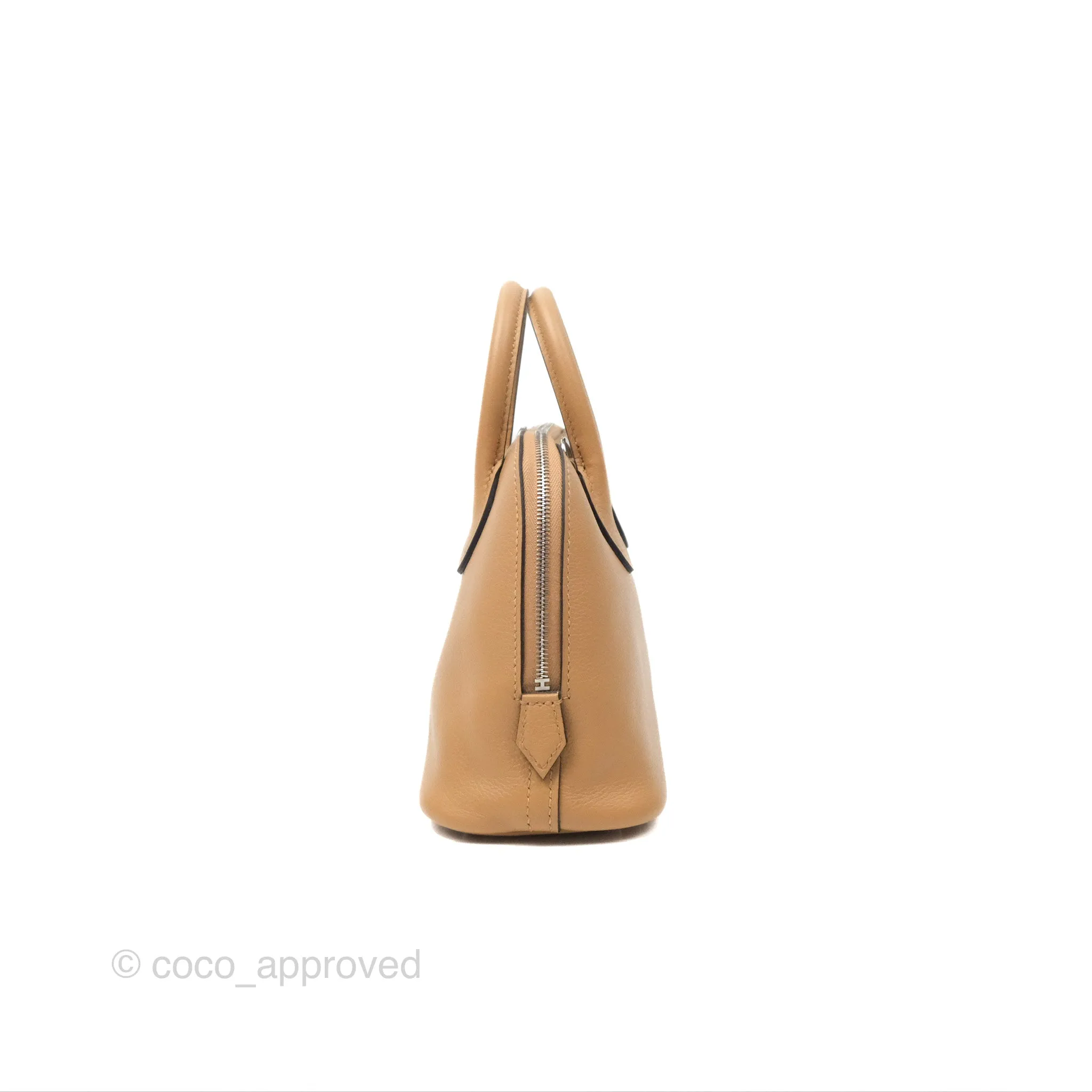 Herms Bolide Mini 1923 Chai 0M Evercolor Palladium Hardware