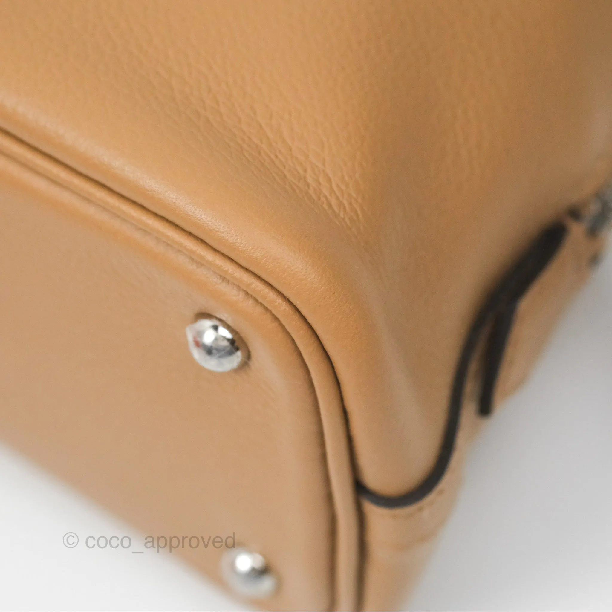 Herms Bolide Mini 1923 Chai 0M Evercolor Palladium Hardware