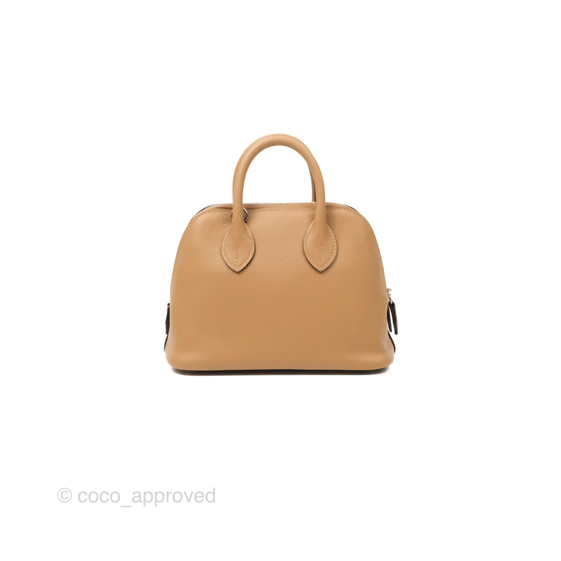 Herms Bolide Mini 1923 Chai 0M Evercolor Palladium Hardware