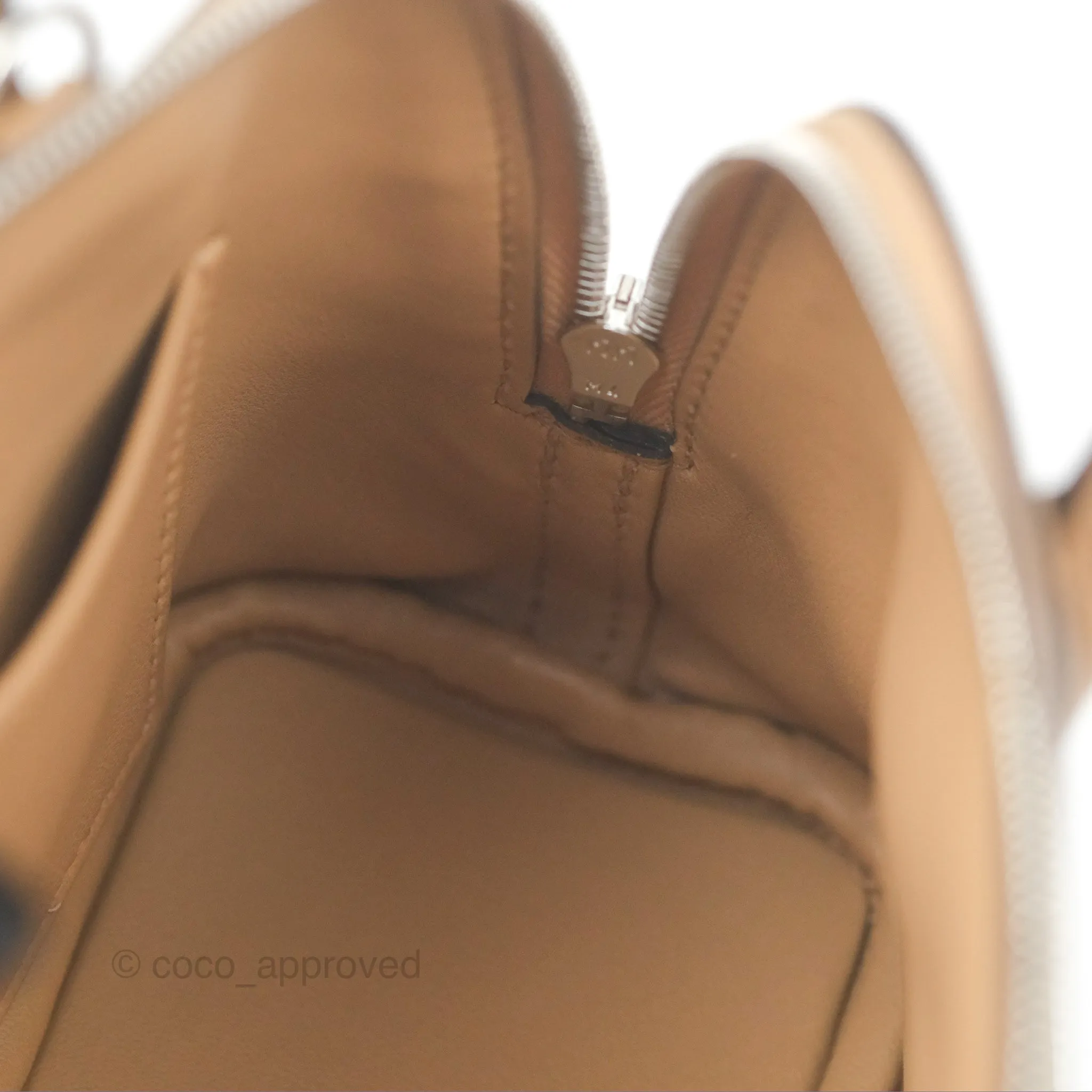 Herms Bolide Mini 1923 Chai 0M Evercolor Palladium Hardware