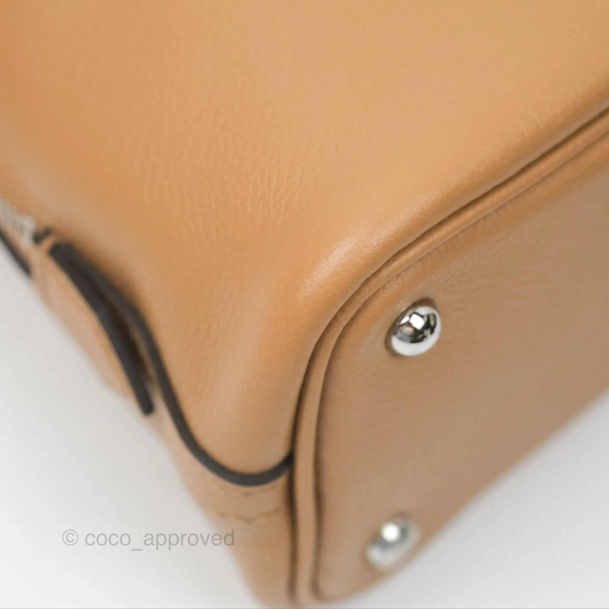 Herms Bolide Mini 1923 Chai 0M Evercolor Palladium Hardware