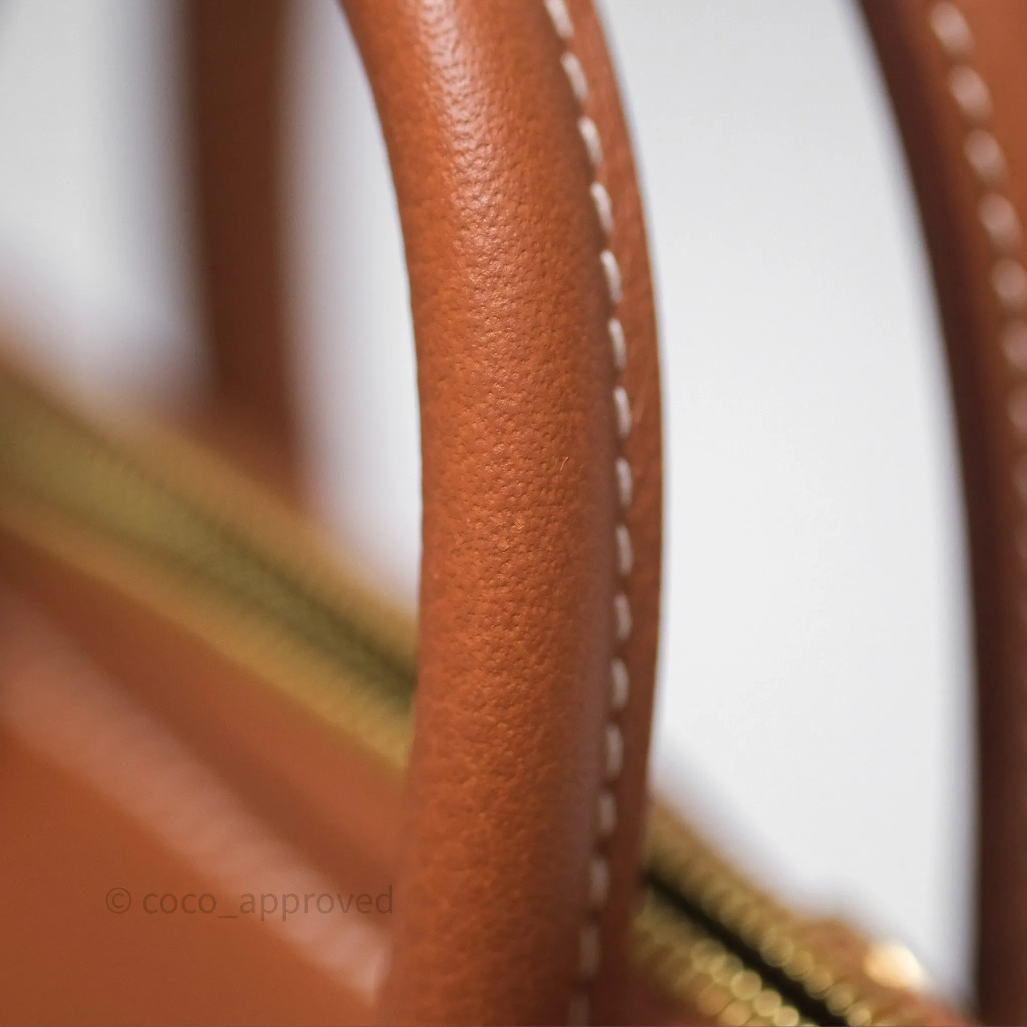 Herms Bolide Mini 1923 Gold 37 Evercolor Gold Hardware