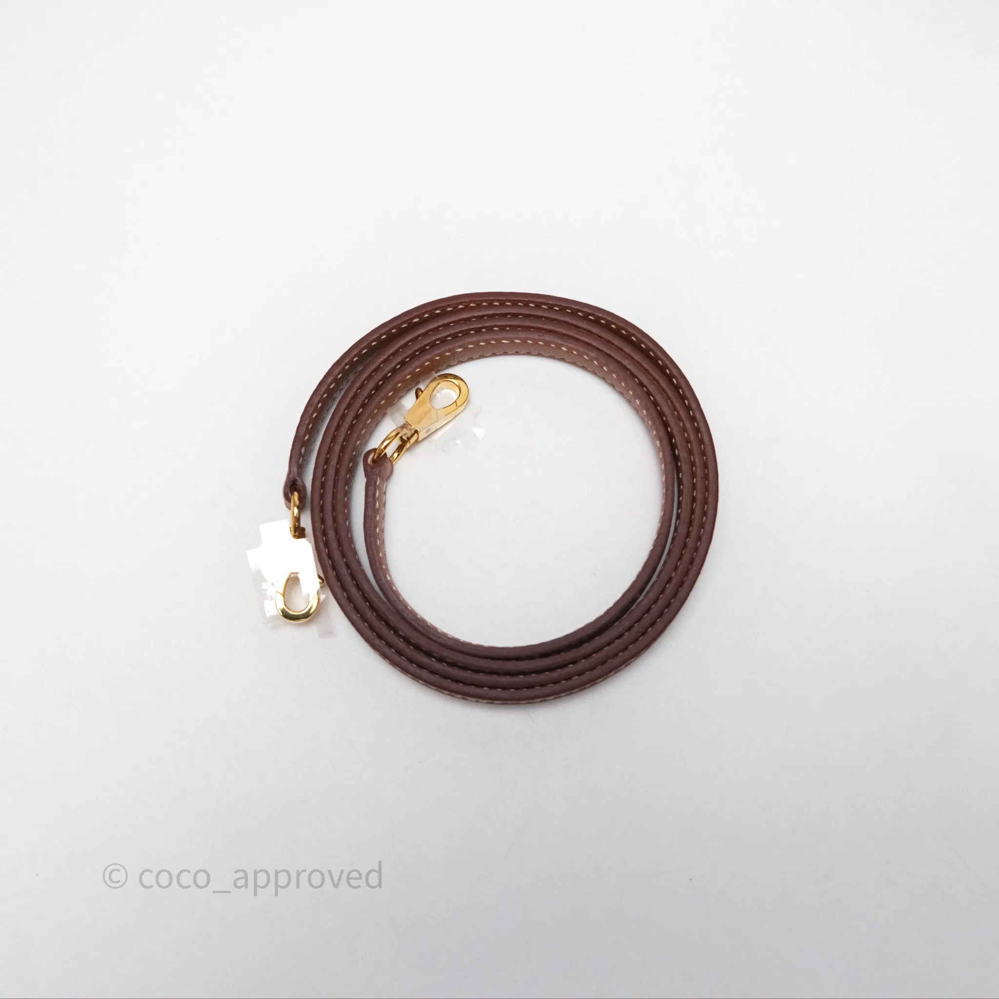 Herms Bolide Mini 1923 Gold 37 Evercolor Gold Hardware