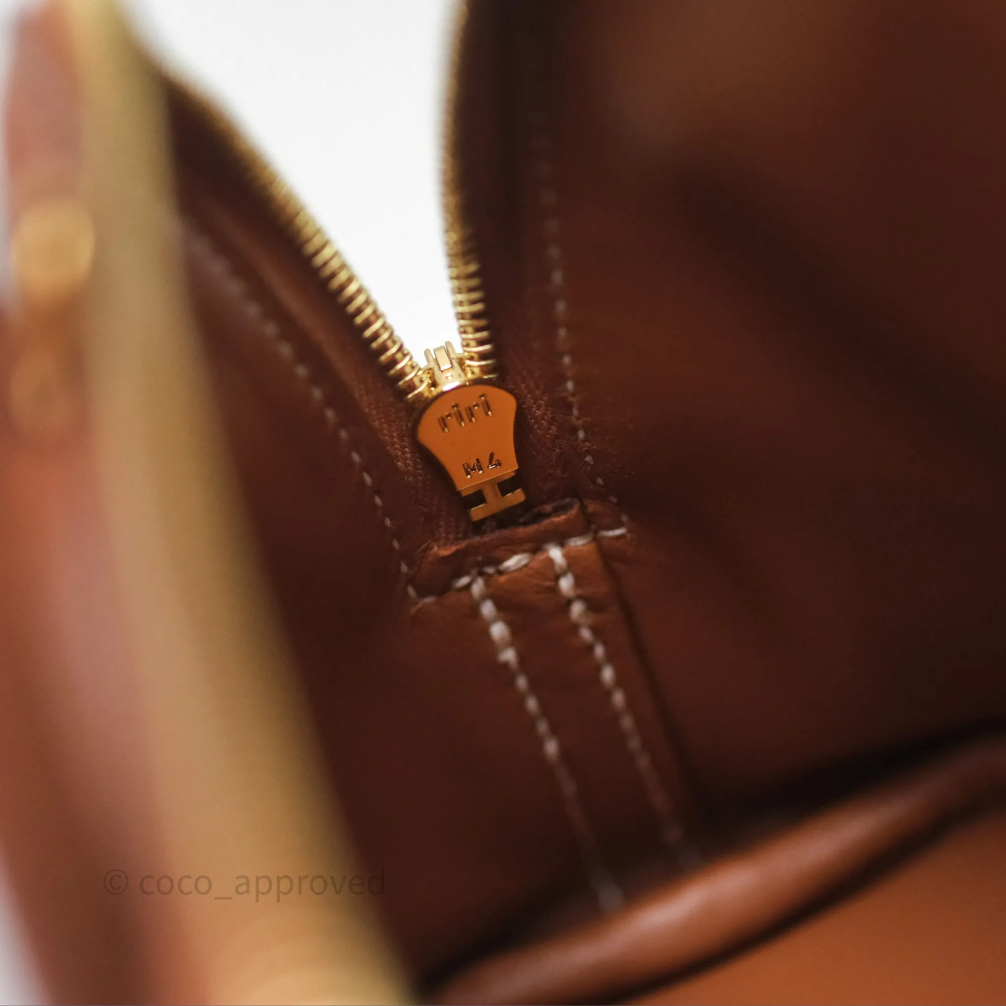Herms Bolide Mini 1923 Gold 37 Evercolor Gold Hardware