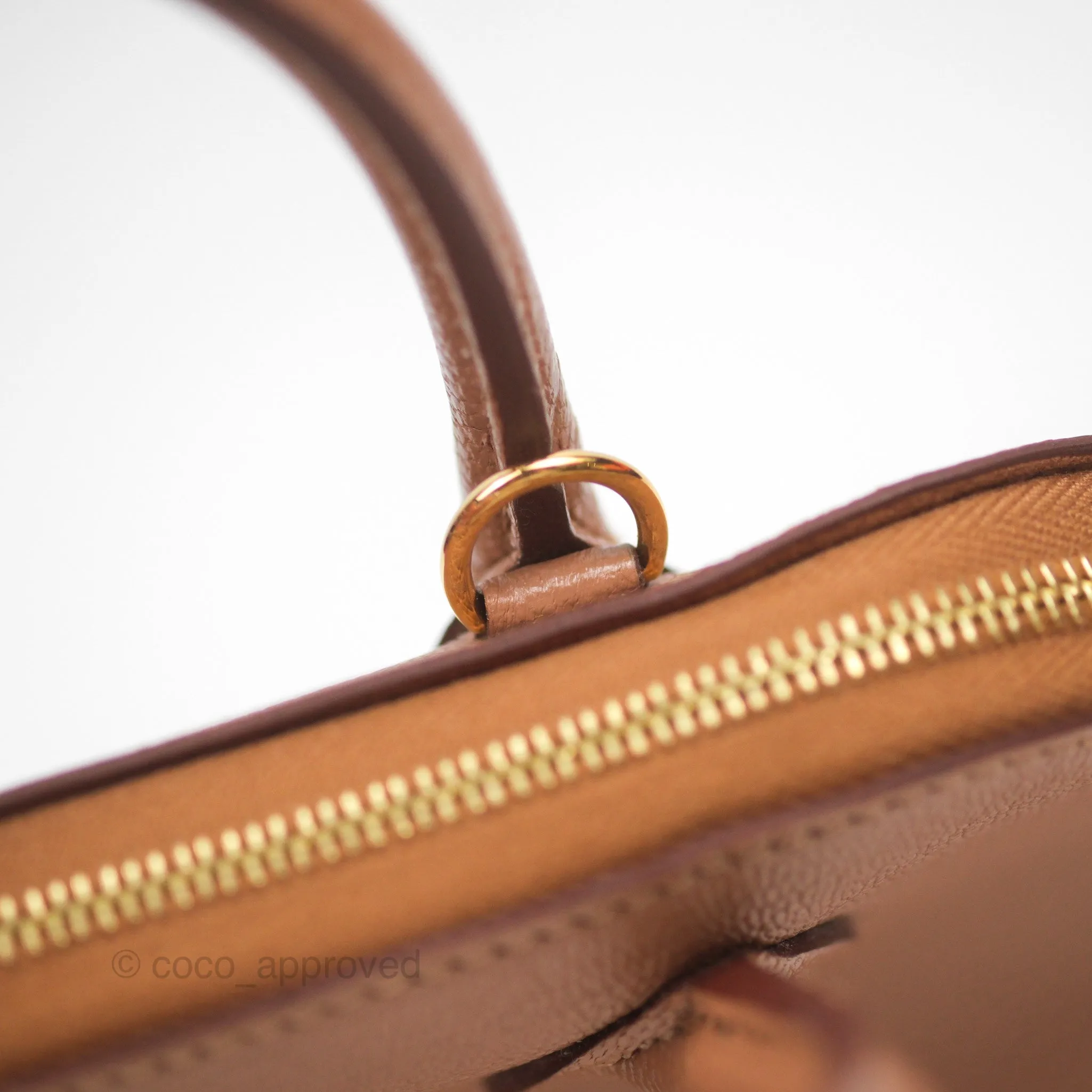 Herms Bolide Mini 1923 Quebracho 2J Chevre Mysore Gold Hardware