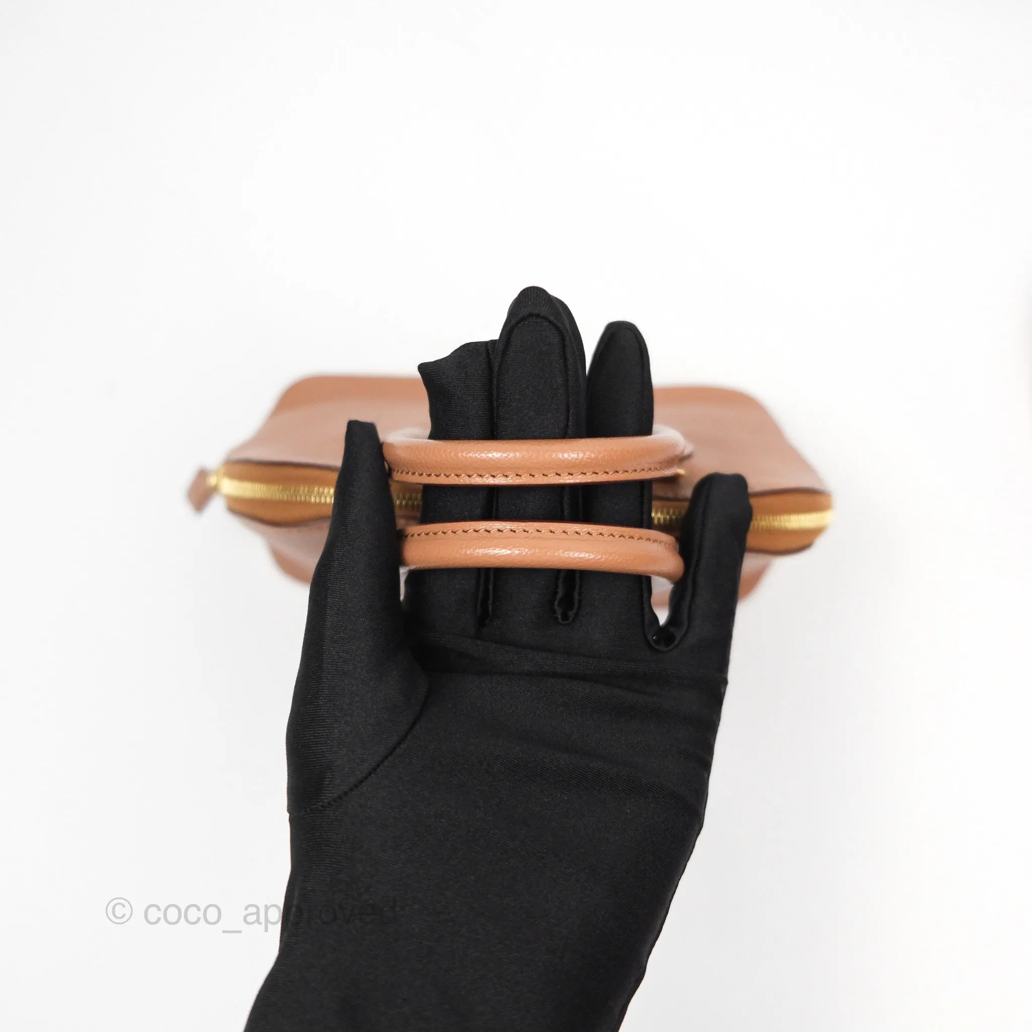 Herms Bolide Mini 1923 Quebracho 2J Chevre Mysore Gold Hardware