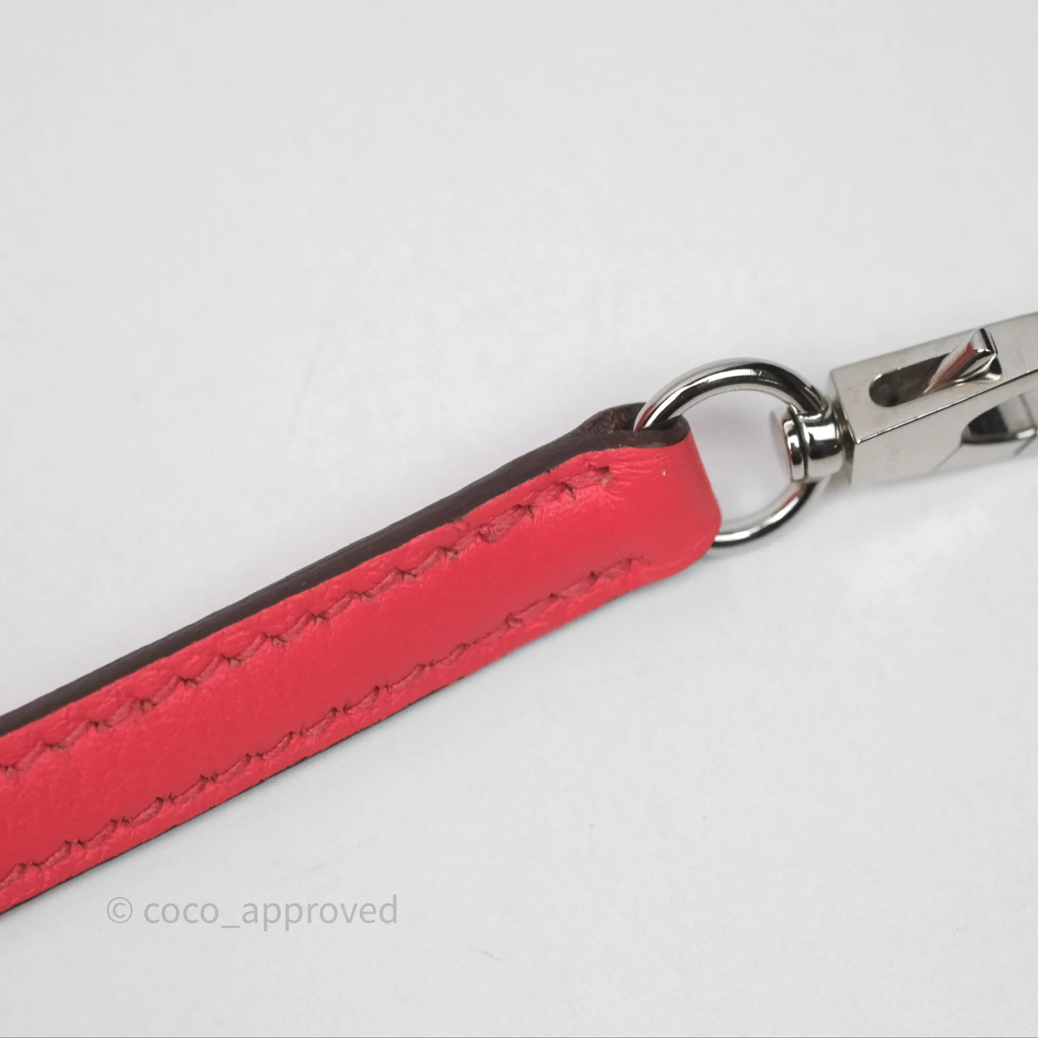 Herms Bolide Mini 1923 Rose Texas 0E/ Cuivre 6C Evercolor Palladium Hardware