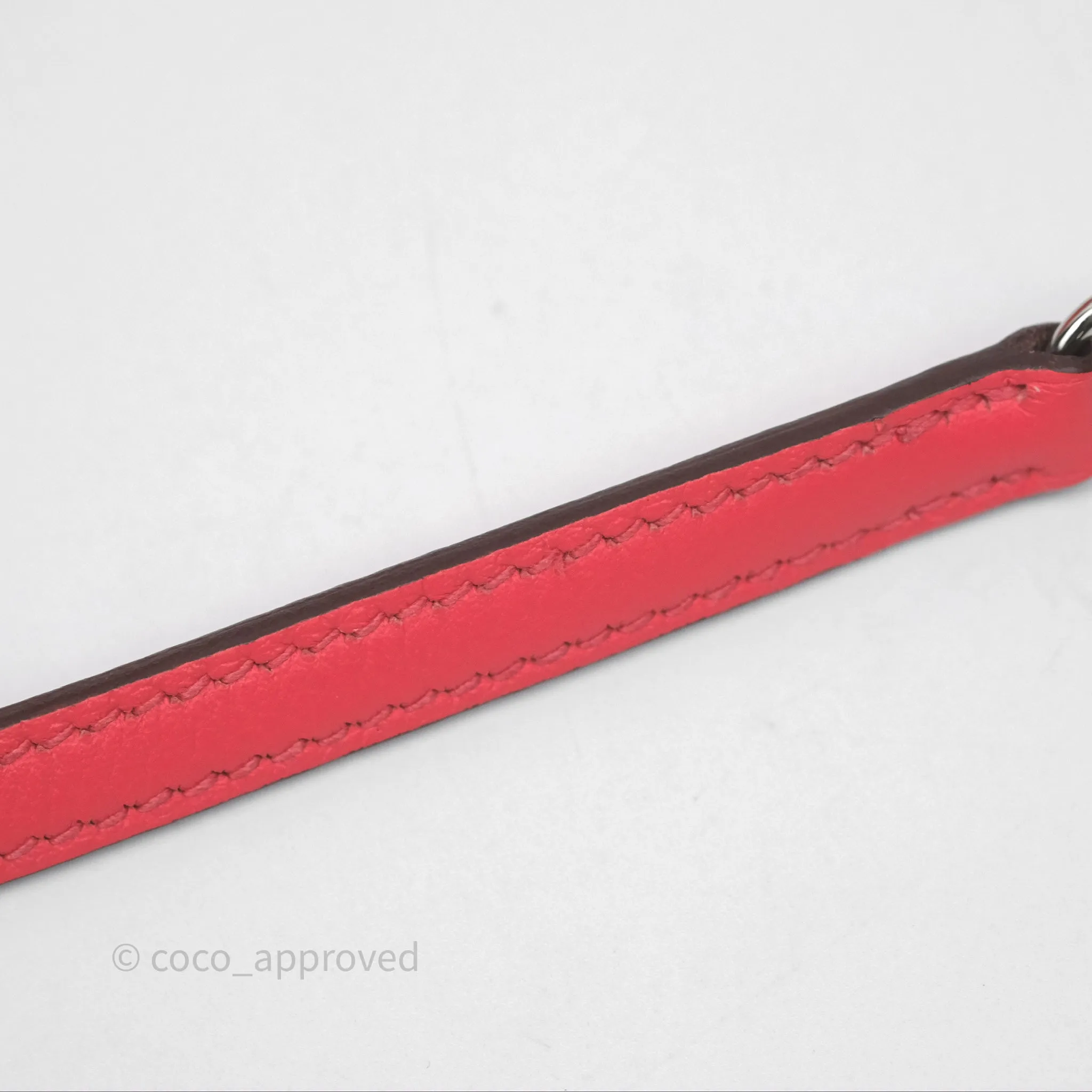 Herms Bolide Mini 1923 Rose Texas 0E/ Cuivre 6C Evercolor Palladium Hardware
