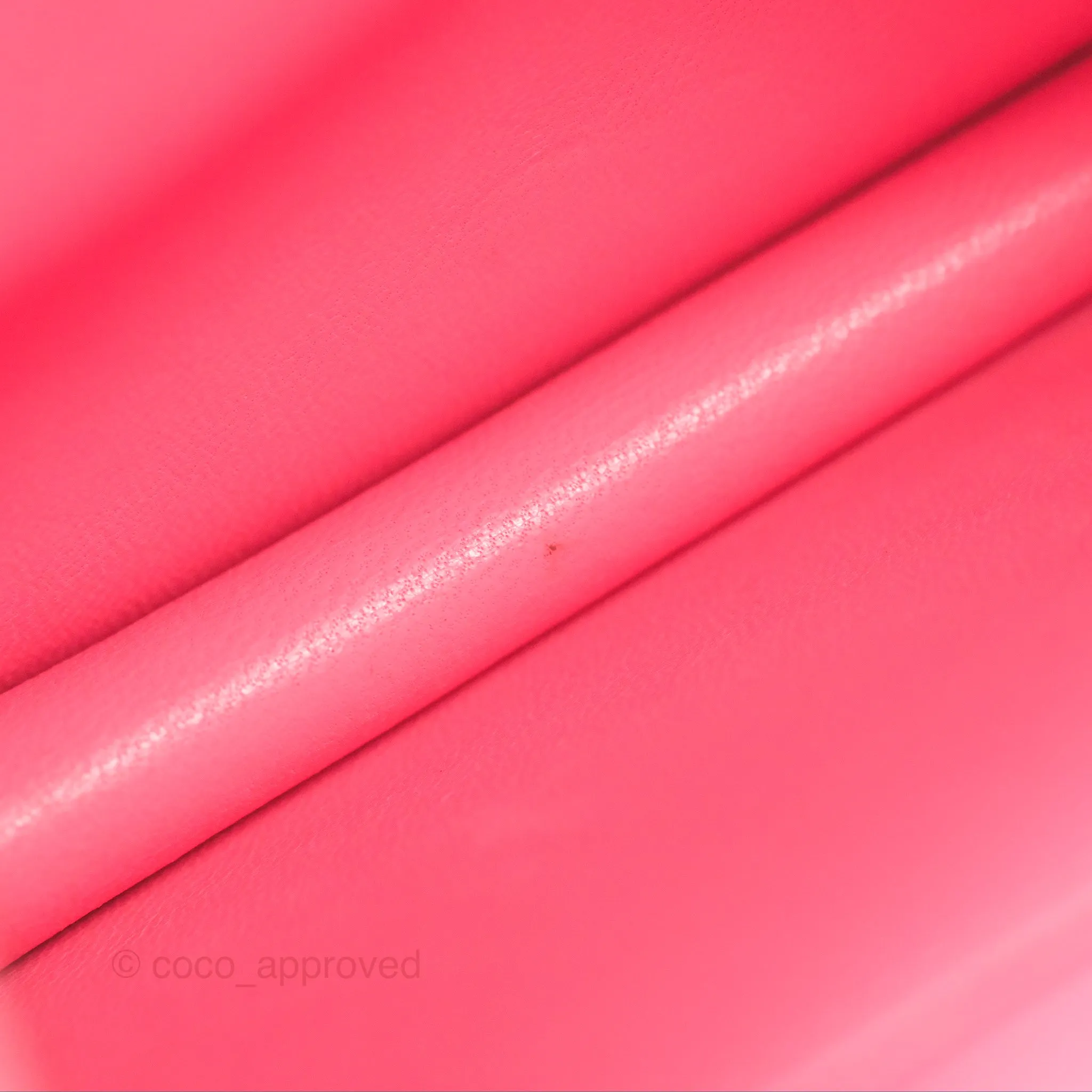 Herms Constance Mini 18 Rose Azalee Evercolor Palladium Hardware