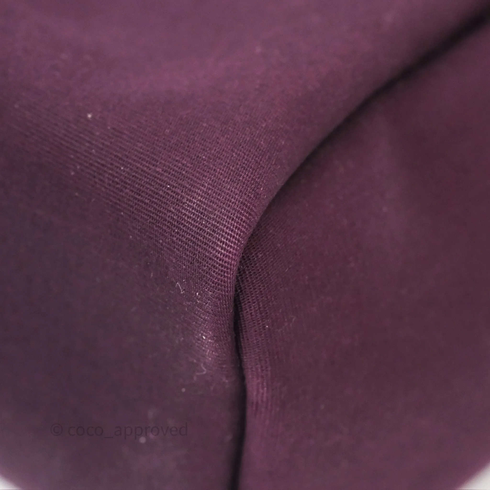 Herms Herbag Zip 31 Retourne Cassis Bleu Indigo