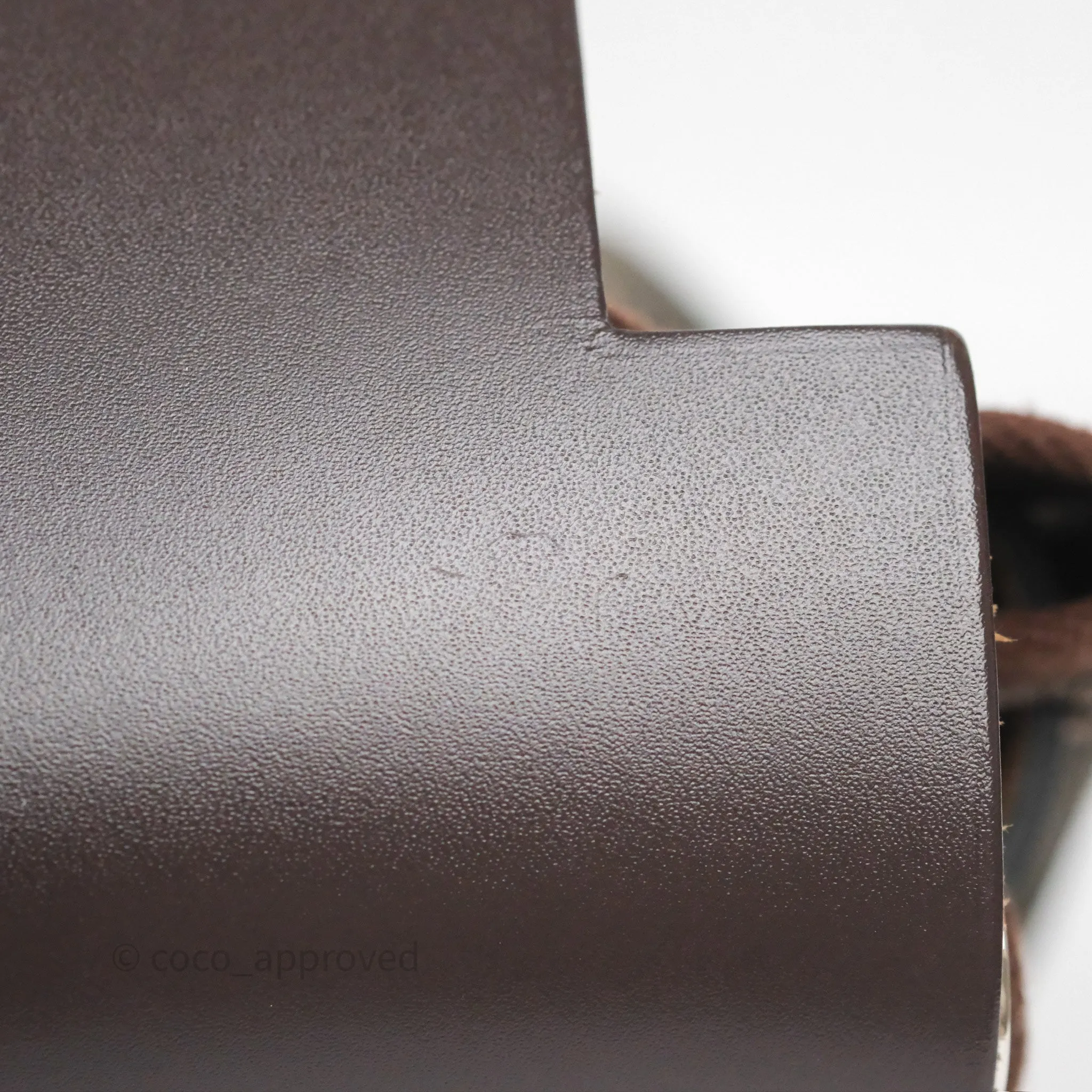 Herms Herbag Zip 31 Retourne Dark Bronze Ebene Palladium Hardware