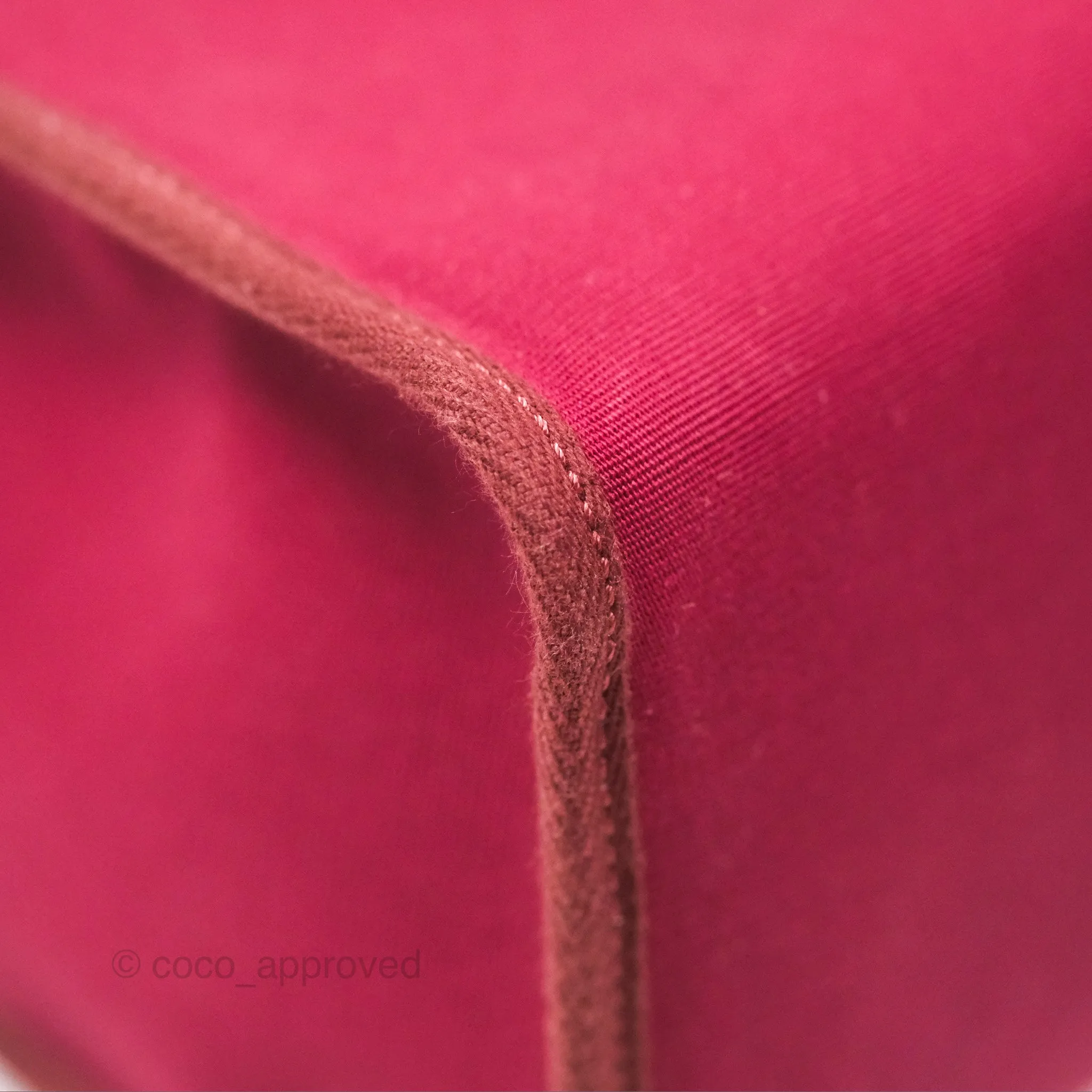Herms Herbag Zip 31 Retourne Rose Bubblegum L4/ Rubis B5 Canvas Palladium Hardware
