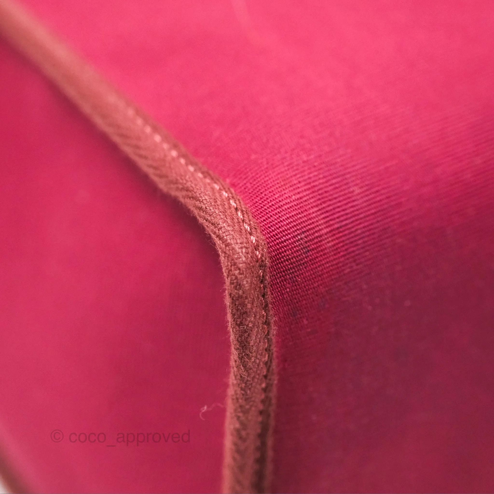 Herms Herbag Zip 31 Retourne Rose Bubblegum L4/ Rubis B5 Canvas Palladium Hardware