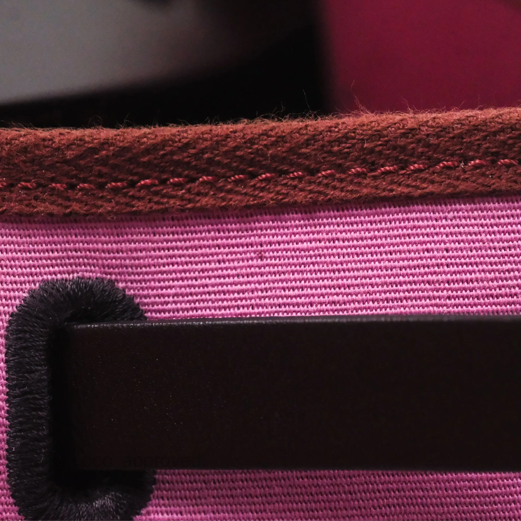 Herms Herbag Zip 31 Retourne Rose Bubblegum L4/ Rubis B5 Canvas Palladium Hardware