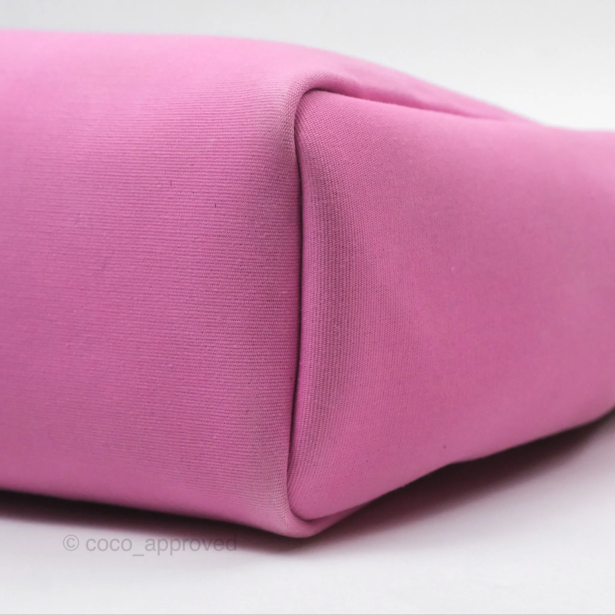 Herms Herbag Zip 31 Retourne Rose Bubblegum L4/ Rubis B5 Canvas Palladium Hardware