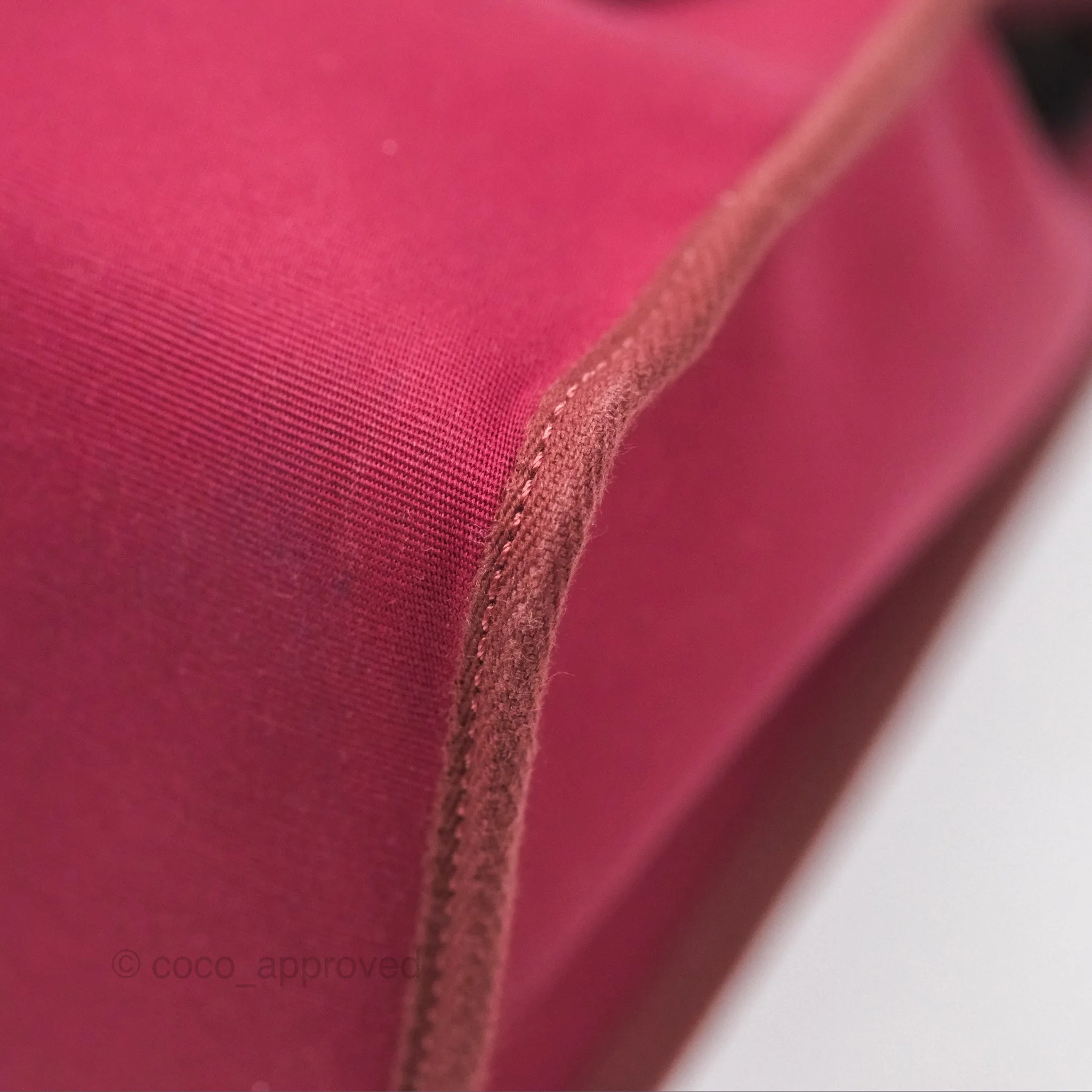 Herms Herbag Zip 31 Retourne Rose Bubblegum L4/ Rubis B5 Canvas Palladium Hardware