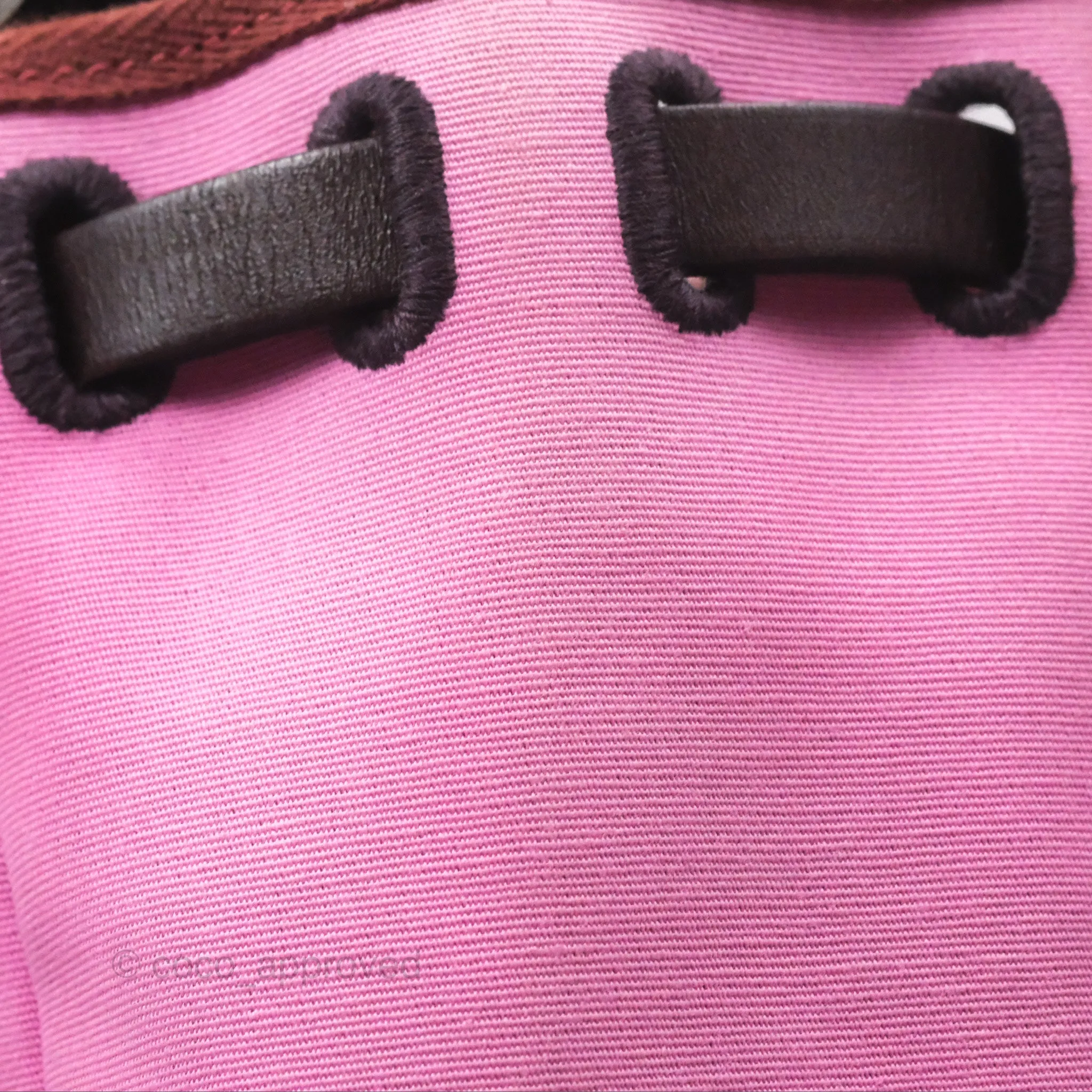 Herms Herbag Zip 31 Retourne Rose Bubblegum L4/ Rubis B5 Canvas Palladium Hardware