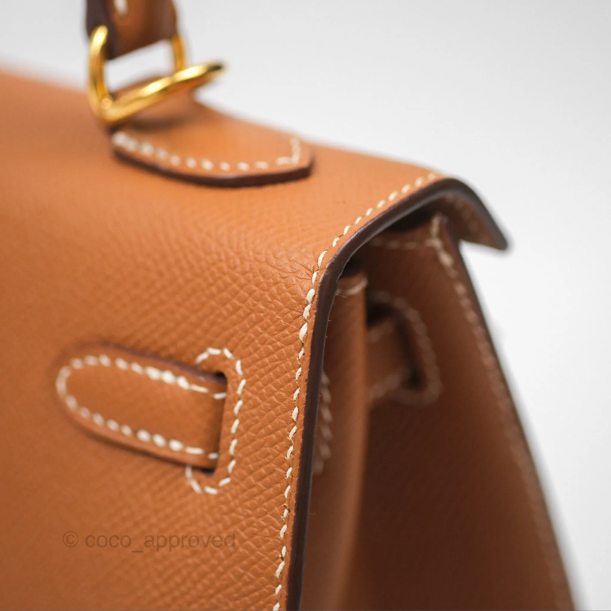 Herms Kelly 25 Sellier Gold 37 Epsom Gold Hardware